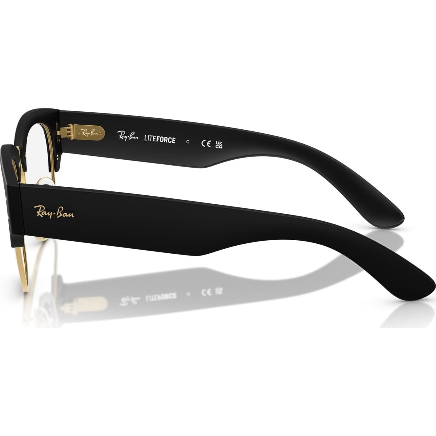 Ray-Ban Rx7316v Mega Clubmaster Liteforce Square Prescription Eyewear Frames