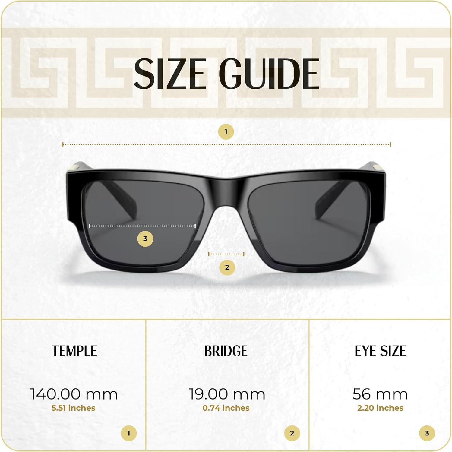 Gafas de sol Versace VE4406 para hombres + Kit iWear
