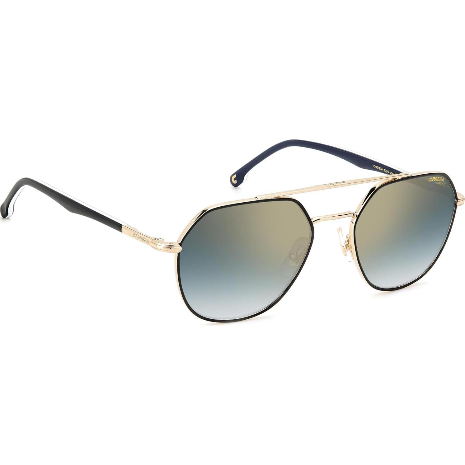 Gafas de sol Carrera 303/s Unisex 53mm Negro Oro