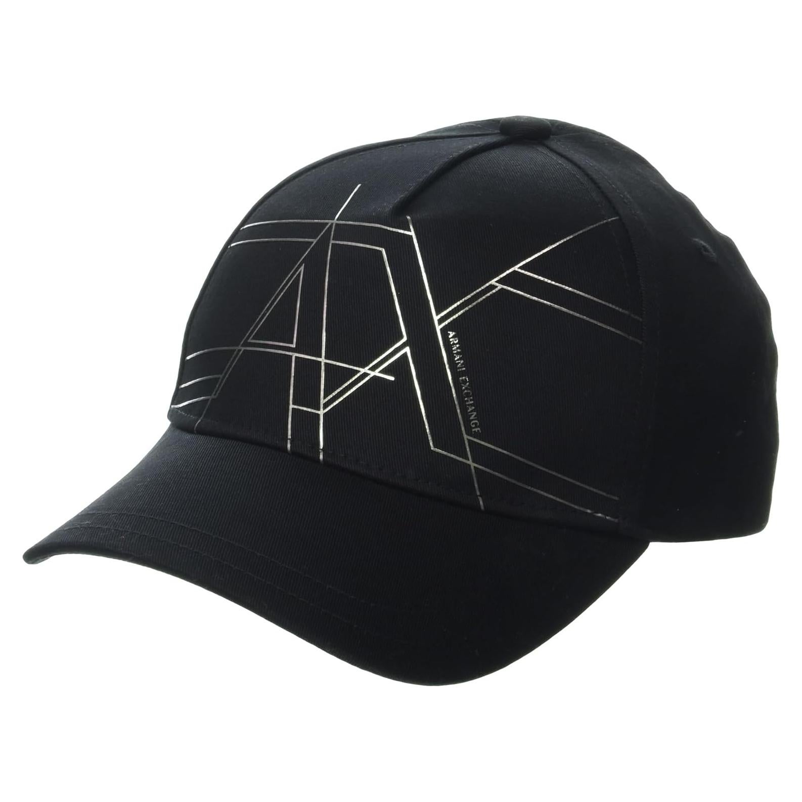 Armani Exchange Men's Metallic Logo Hat