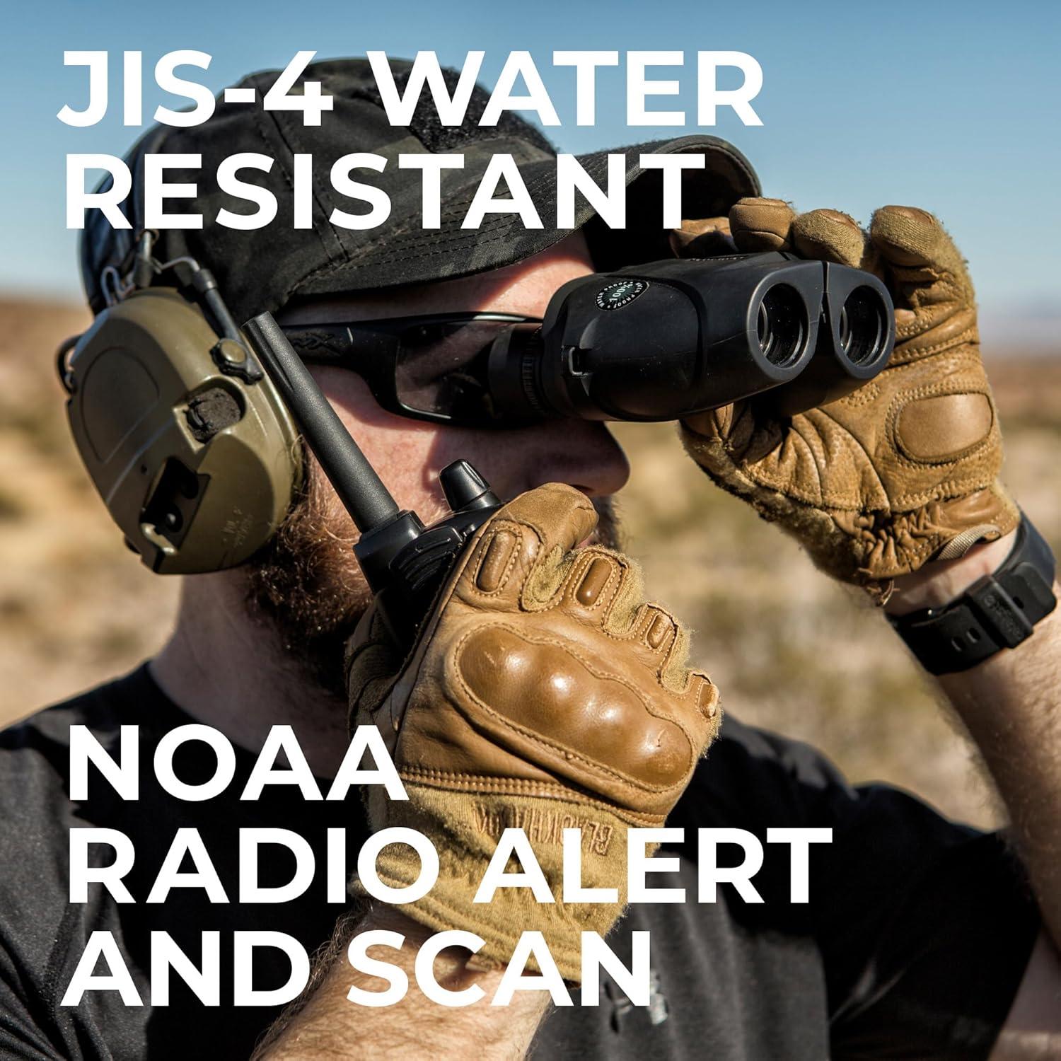 Walkie Talkie Midland GXT1000X3VP4 50 Canales y Alerta NOAA