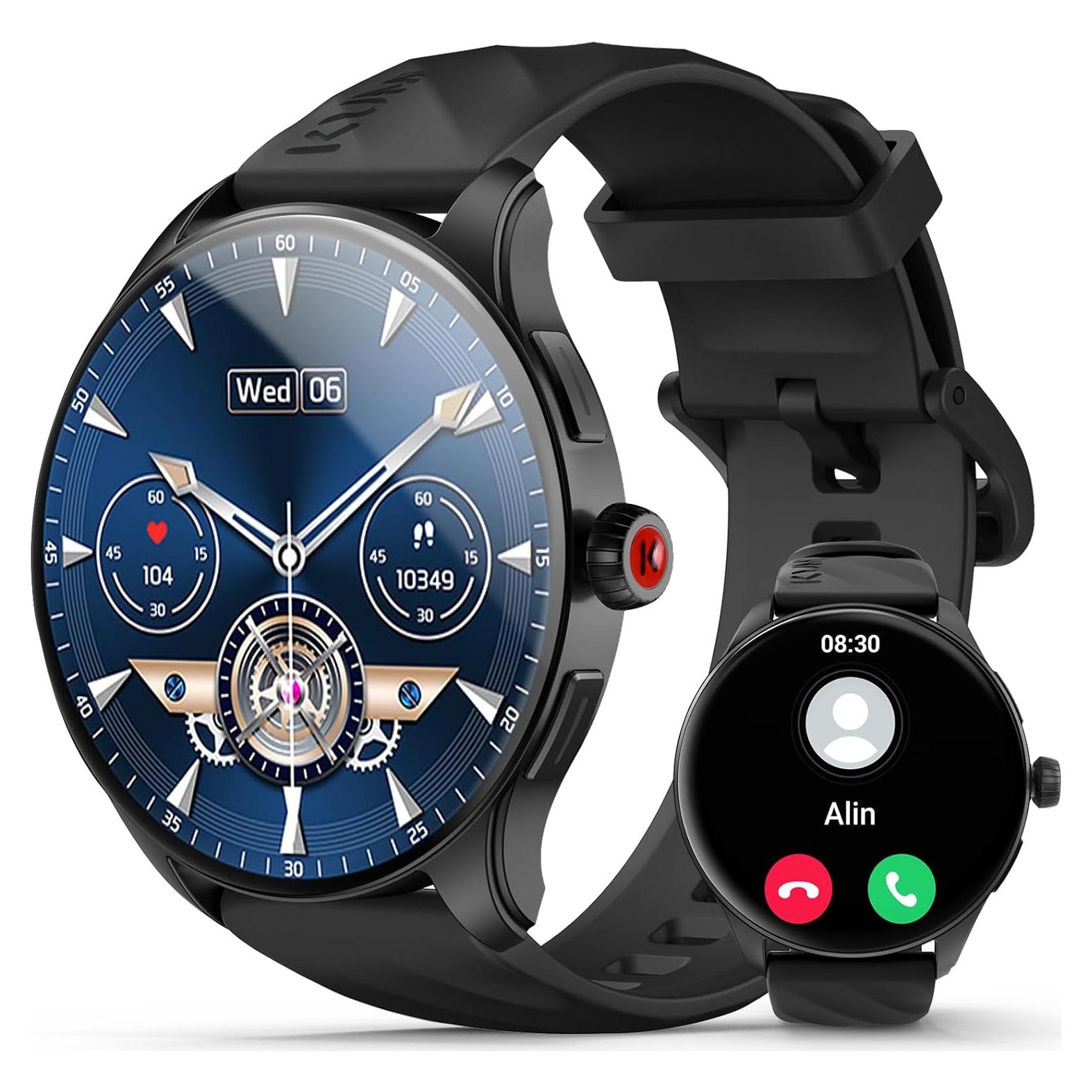 Reloj Inteligente Kumi GW5 PRO AMOLED 1.43" Negro