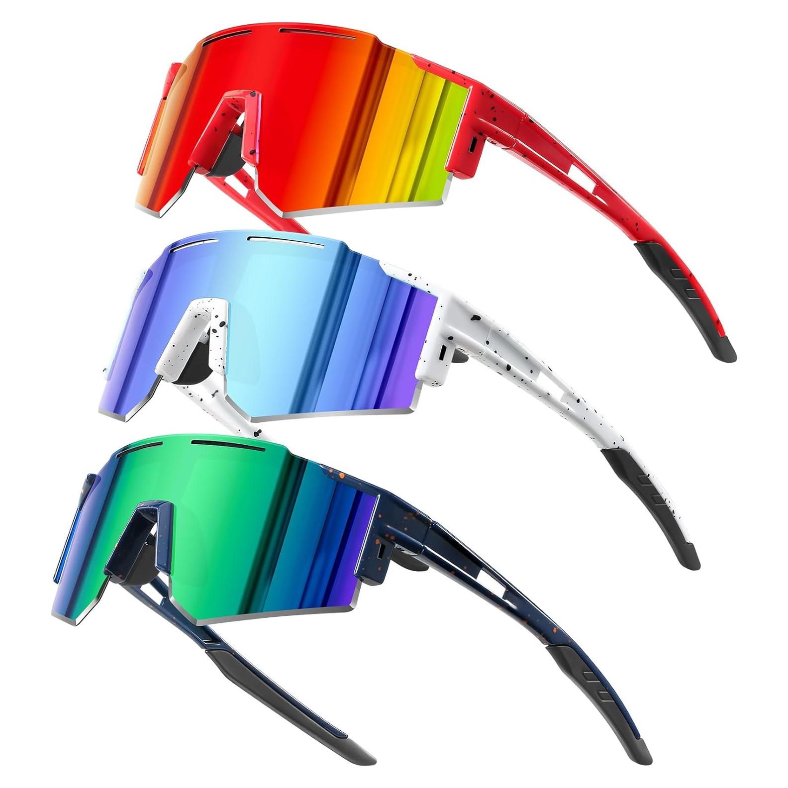 Gafas de Sol Polarizadas DioKiw para Niños UV400 3 Pack