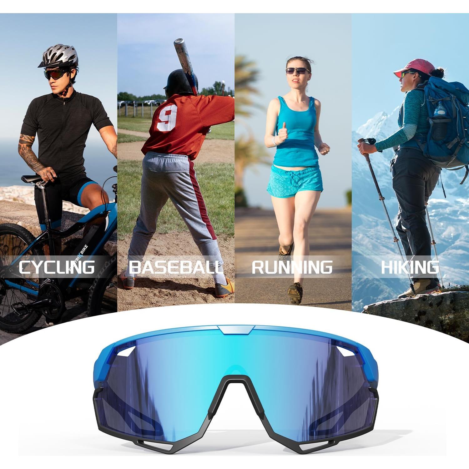 Gafas de sol deportivas ACBLUCE Y143 UV400 unisex