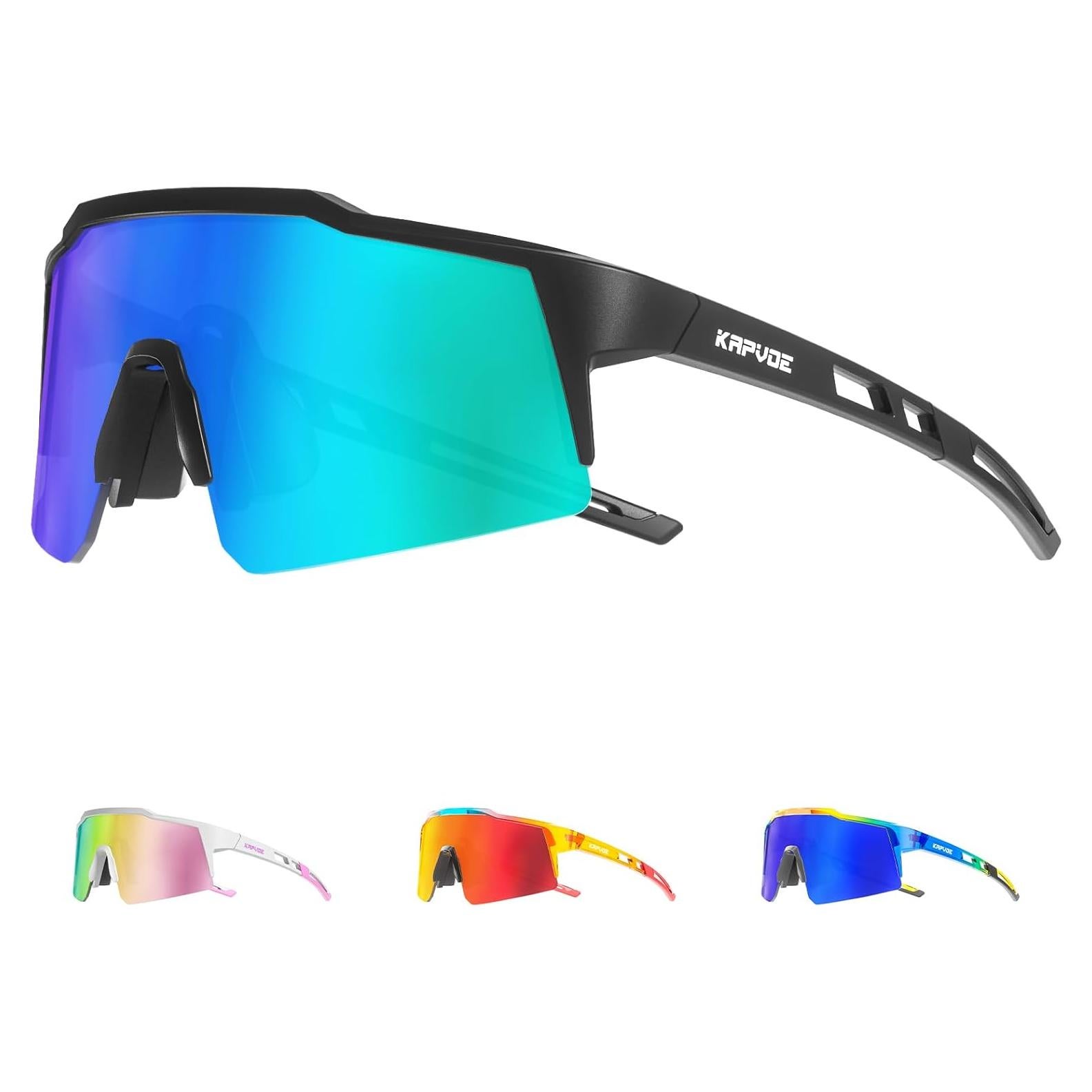 Gafas de sol KAPVOE polarizadas para ciclismo y deportes