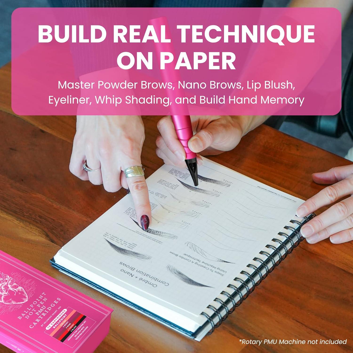 Cartuchos de Práctica PMU Inlumino Heart Ink - 10 Pack para Entrenamiento