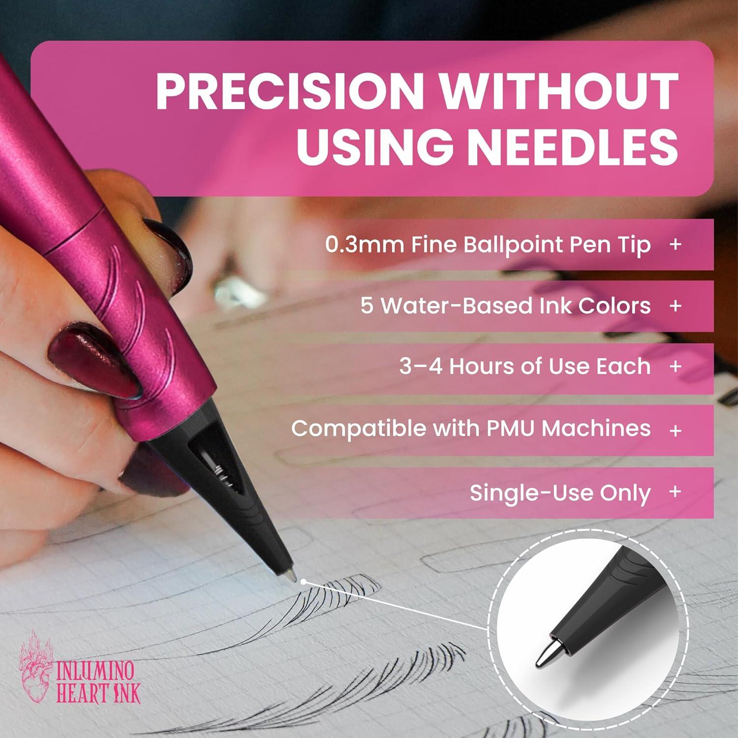 Cartuchos de Práctica PMU Inlumino Heart Ink - 10 Pack para Entrenamiento