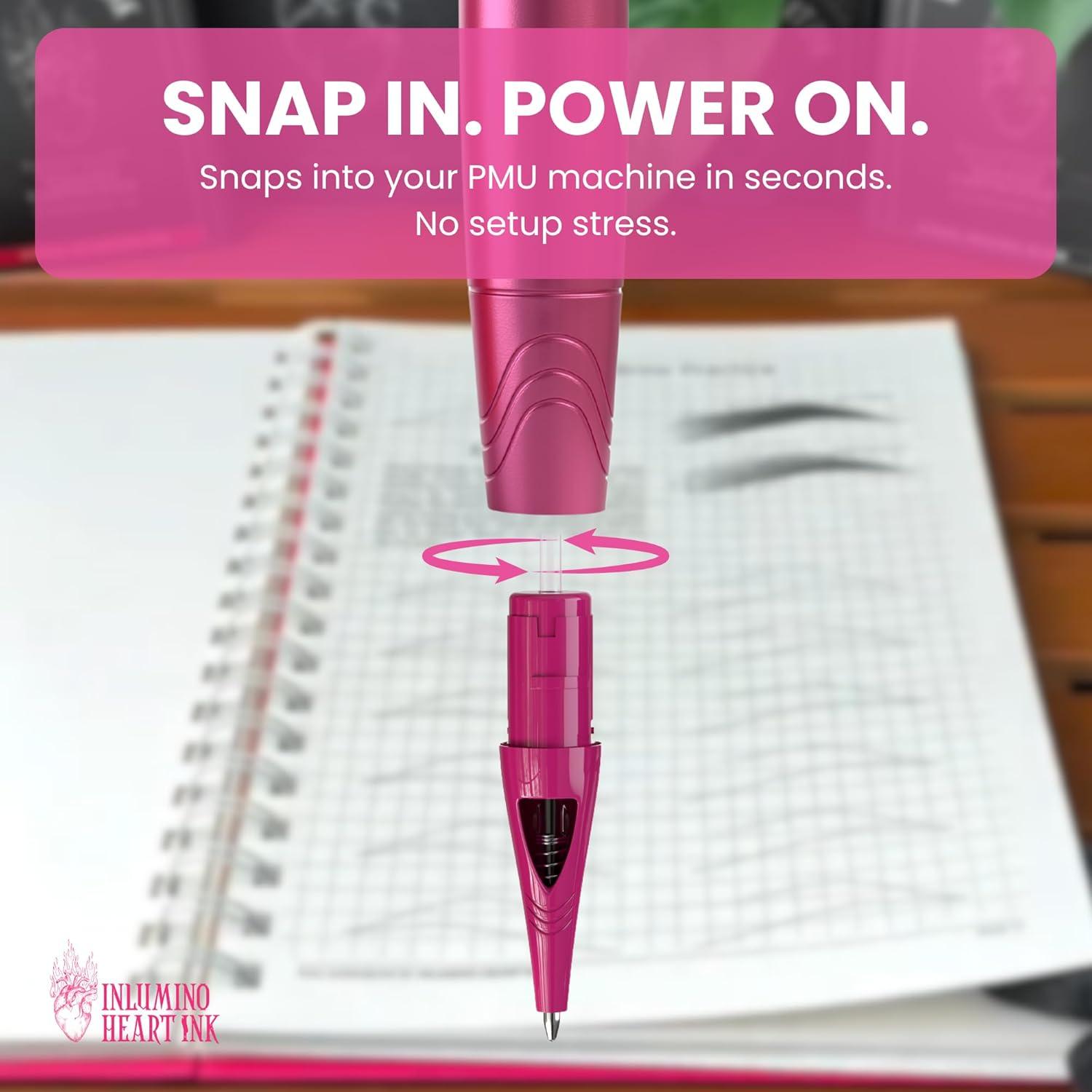 Cartuchos de Práctica PMU Inlumino Heart Ink - 10 Pack para Entrenamiento