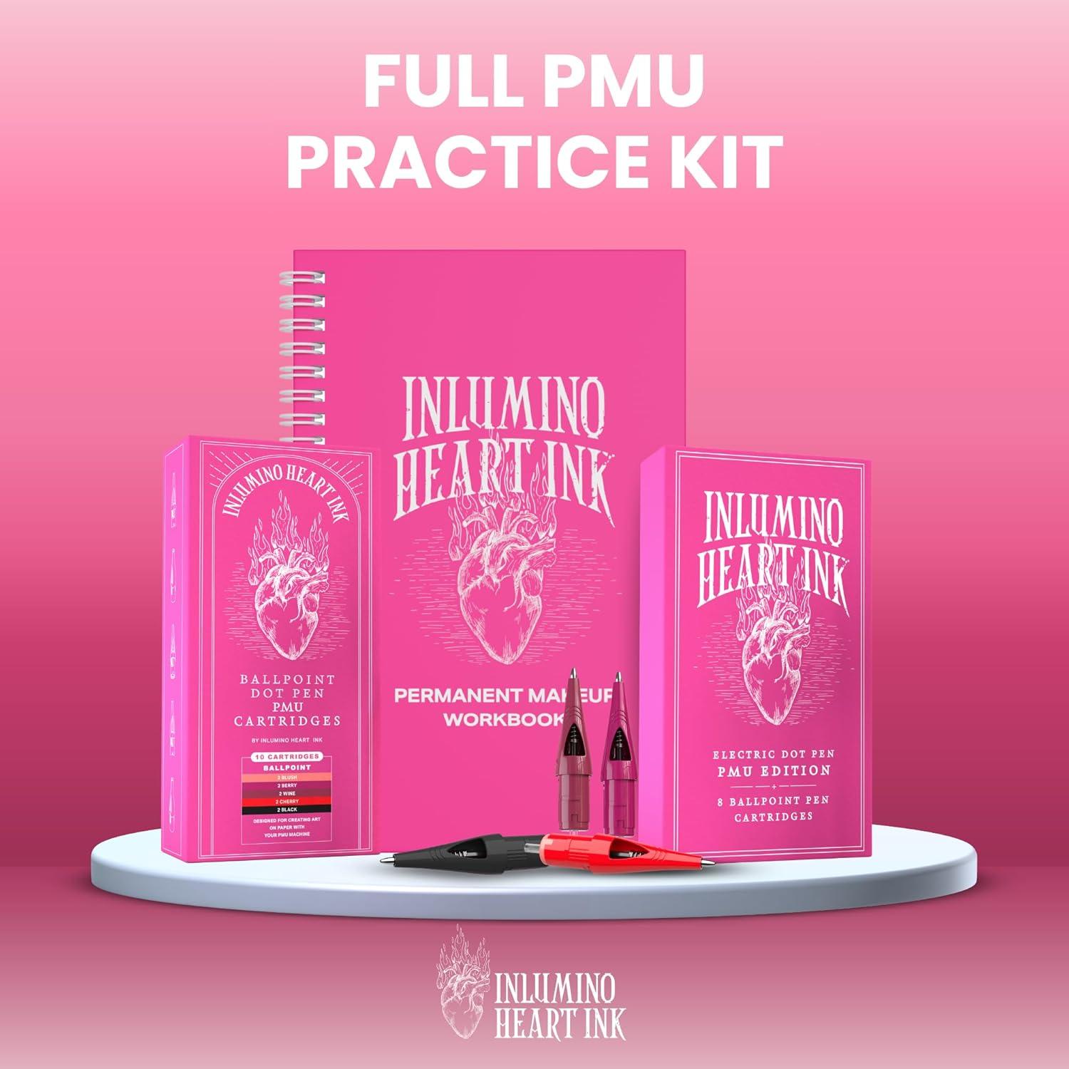 Cartuchos de Práctica PMU Inlumino Heart Ink - 10 Pack para Entrenamiento