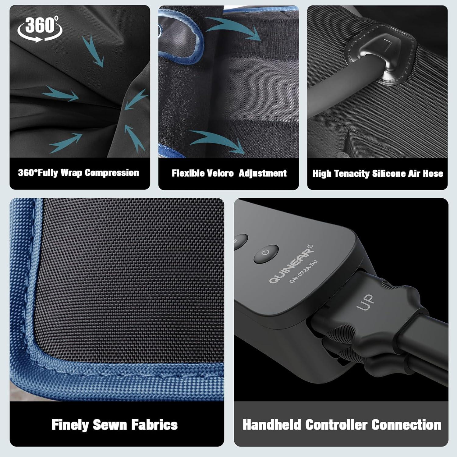 Masajeador de Piernas QUINEAR con Calor y Compresión