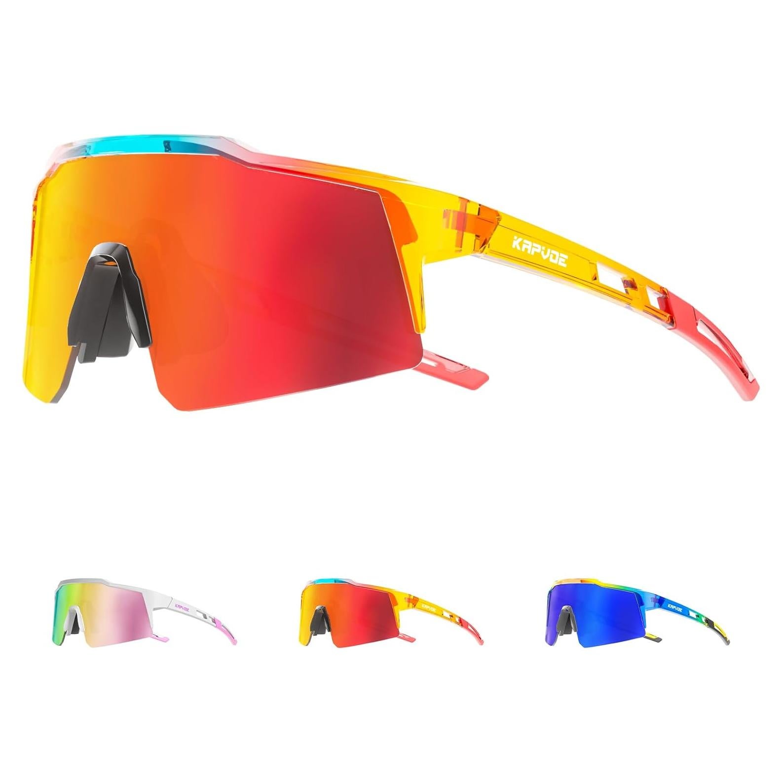 Gafas de sol KAPVOE K9023 polarizadas para ciclismo y deportes