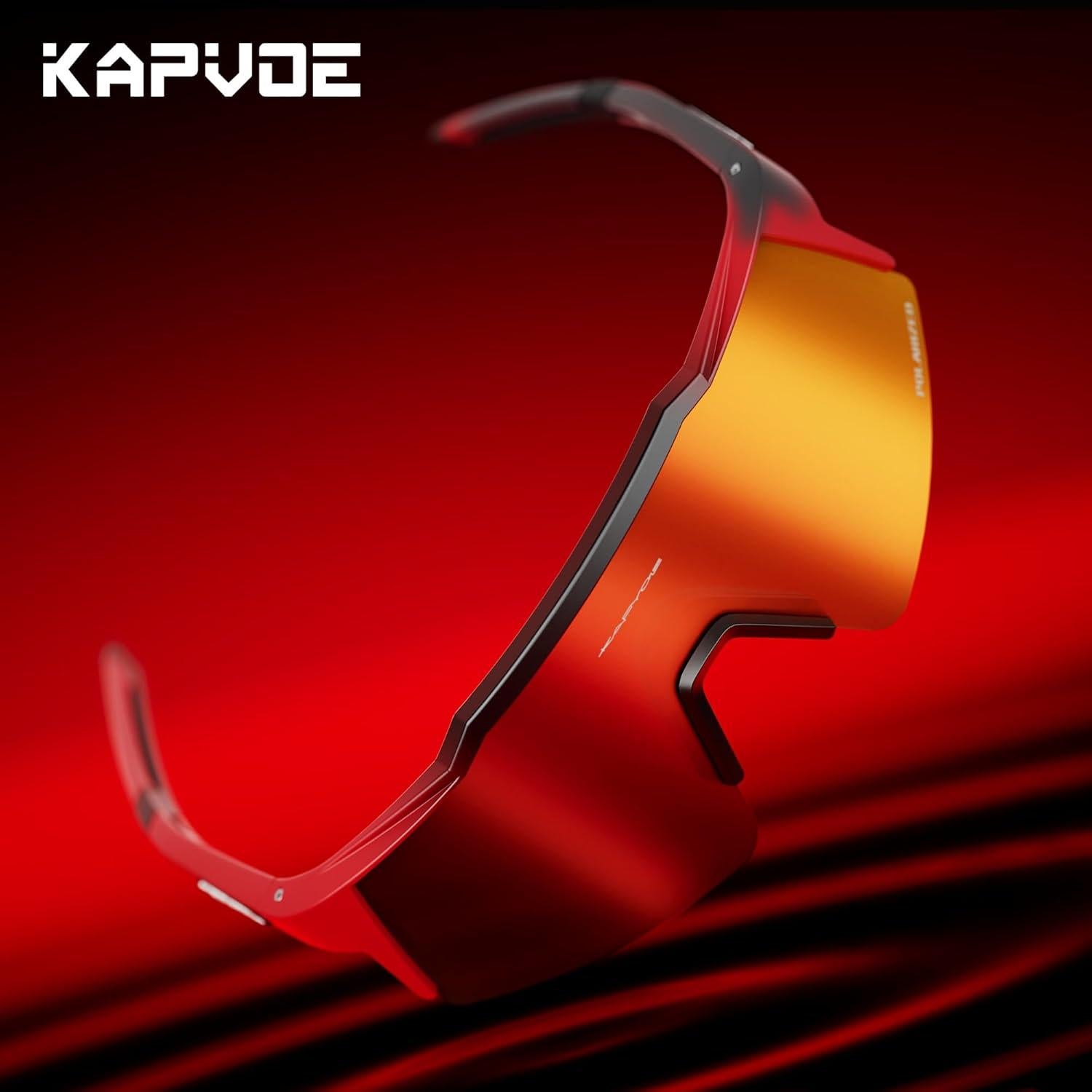 Gafas de sol KAPVOE K9023 polarizadas para ciclismo y deportes
