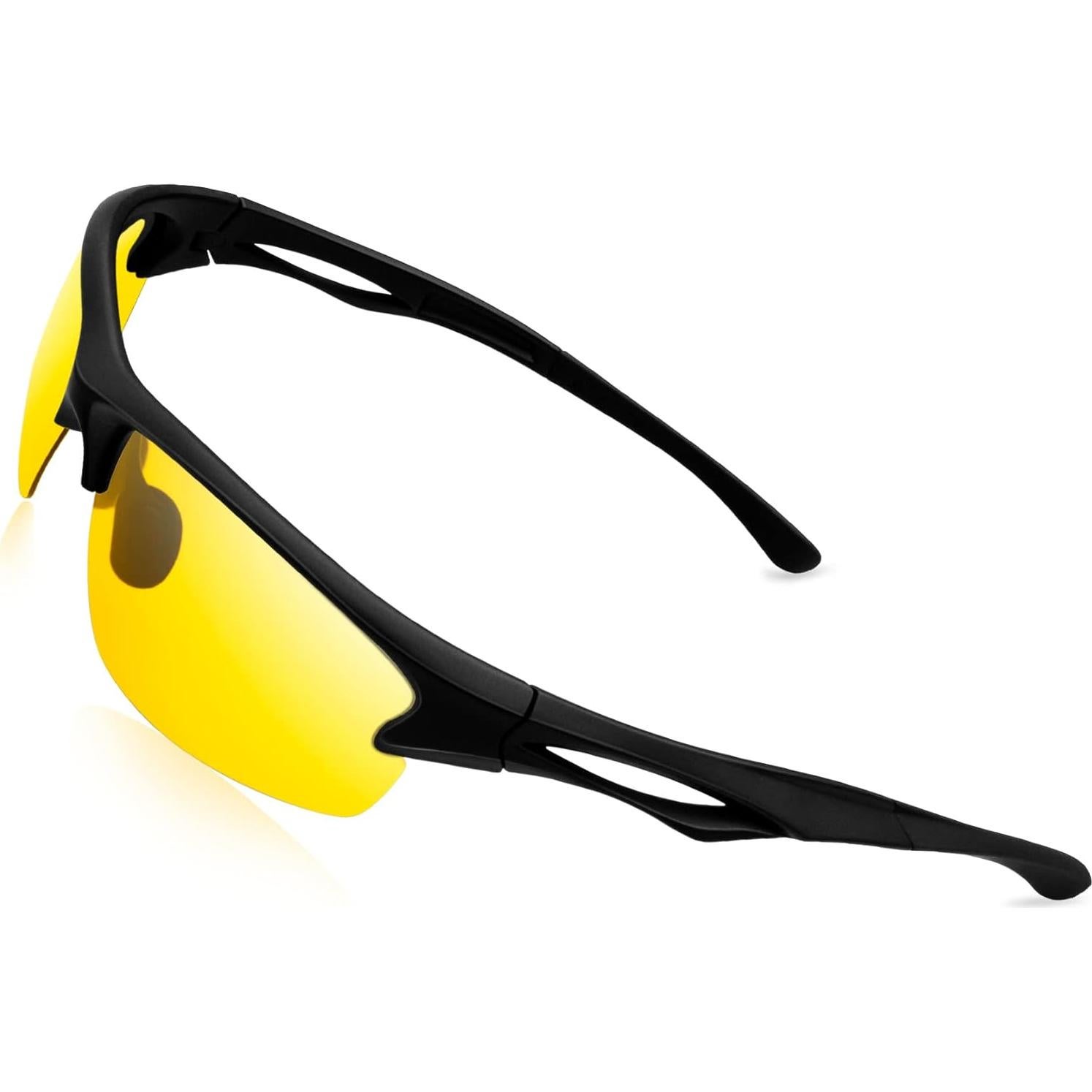 Gafas de sol KANASTAL deportivas UV400 polarizadas amarillas