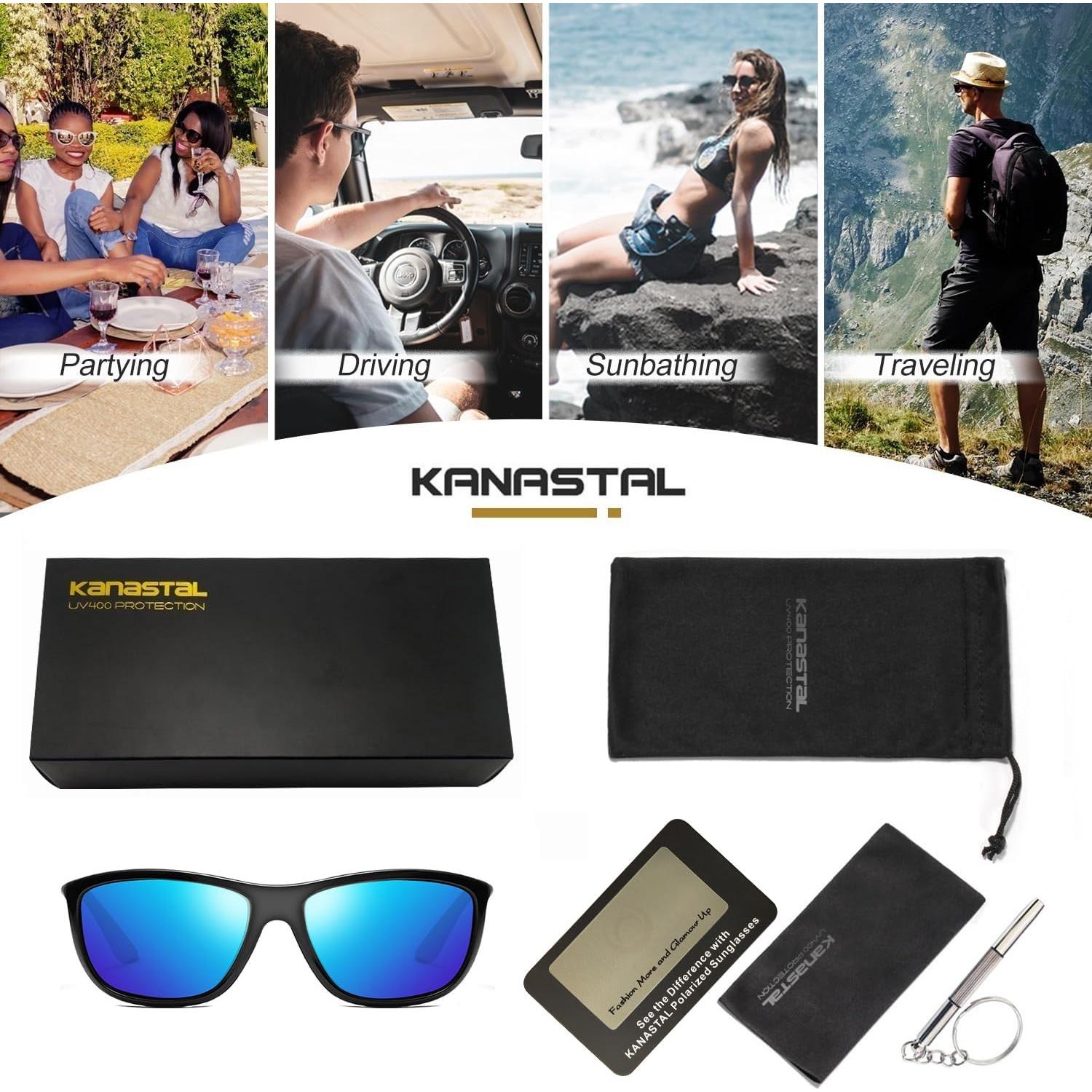 Gafas de sol KANASTAL Sport UV400 polarizadas unisex