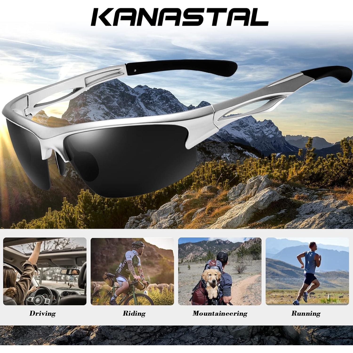 Gafas de sol KANASTAL polarizadas UV400 para deportes