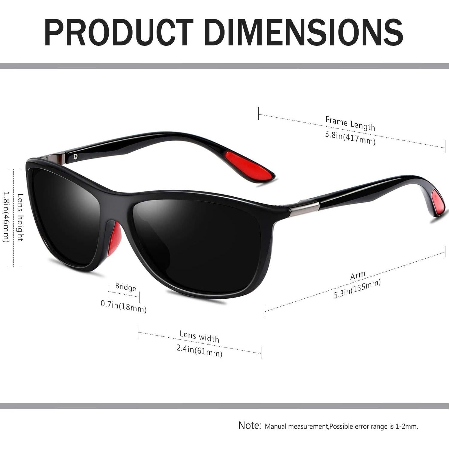 Gafas de sol KANASTAL polarizadas UV400 para deportes