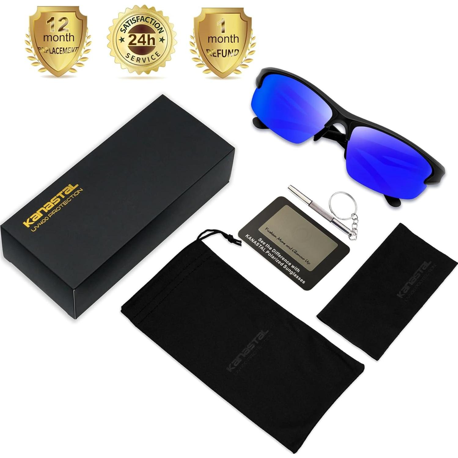 Gafas de sol KANASTAL polarizadas UV400 para deportes