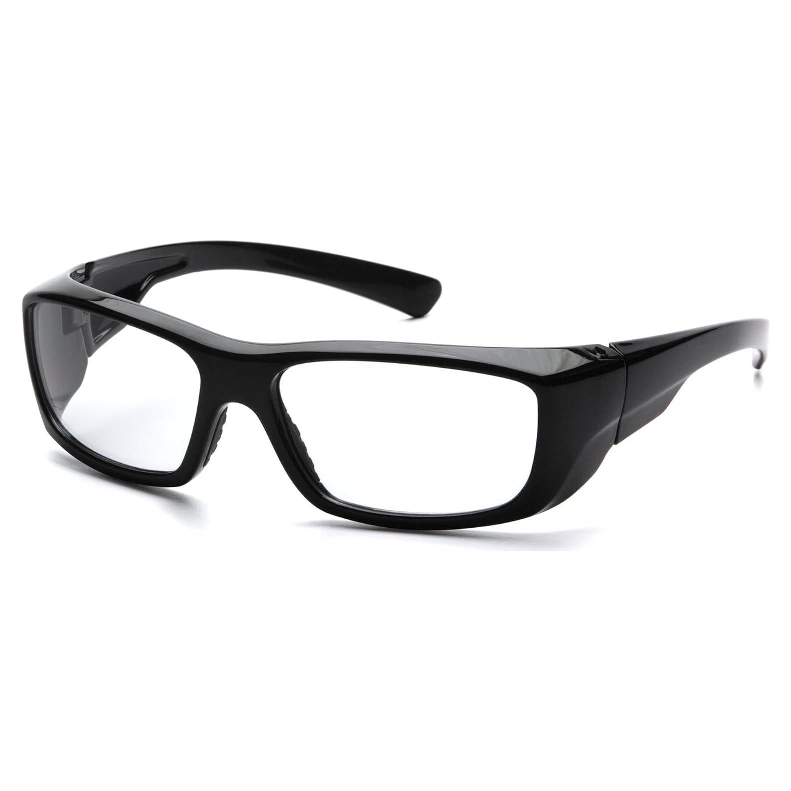 Gafas de Seguridad Pyramex Emerge +2.0 Lente Clara Marco Negro