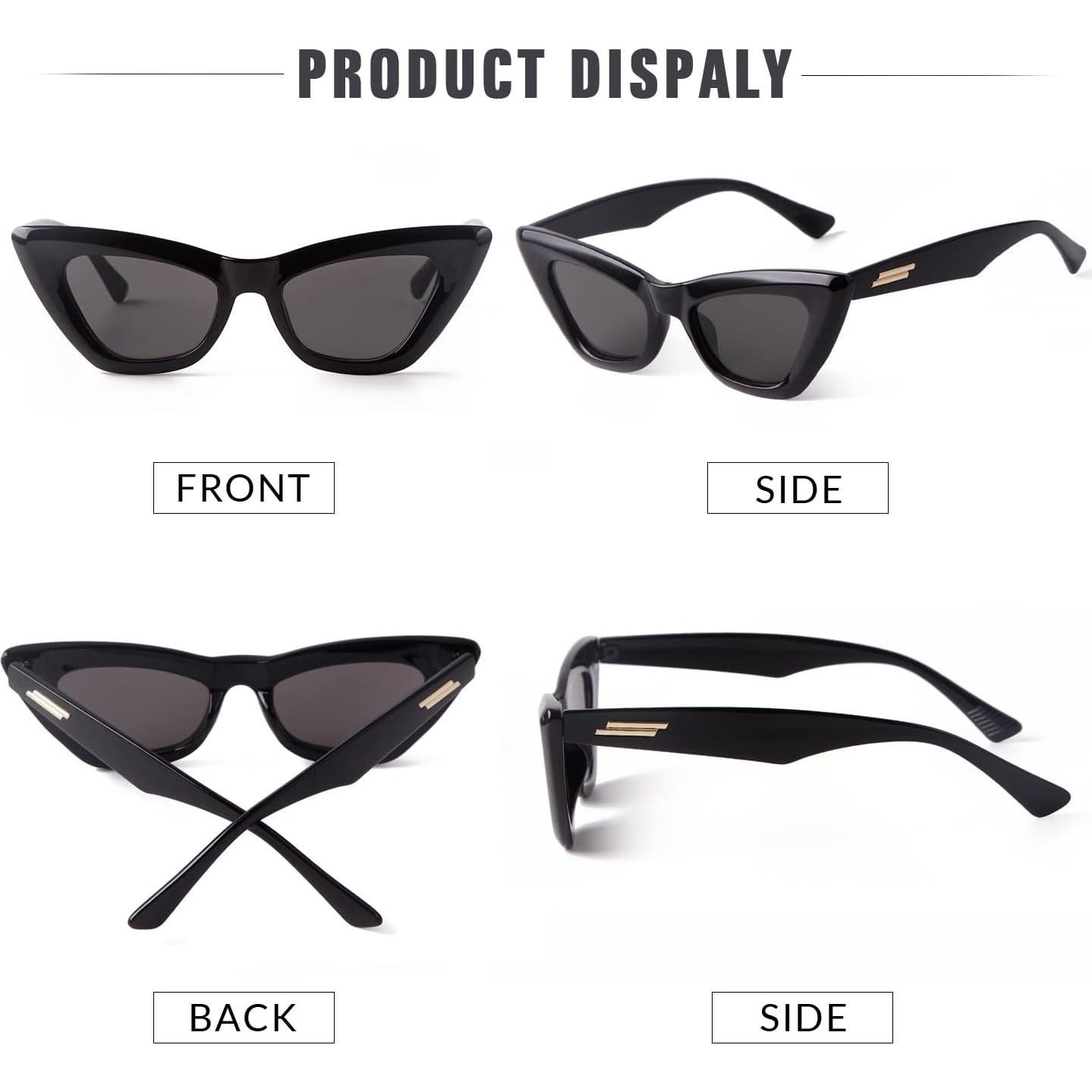 Gafas de Sol Retro Ojo de Gato GIFIORE para Mujeres UV400