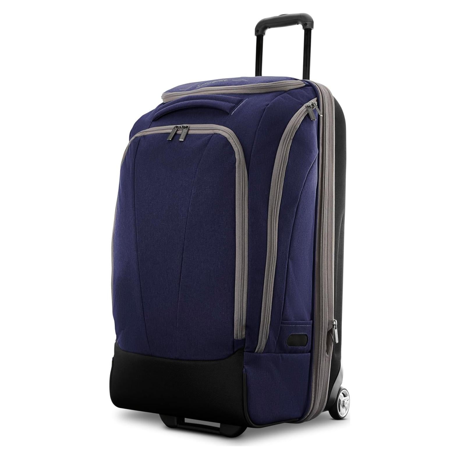 Duffle Grande con Ruedas Samsonite 42L - Índigo Cepillado