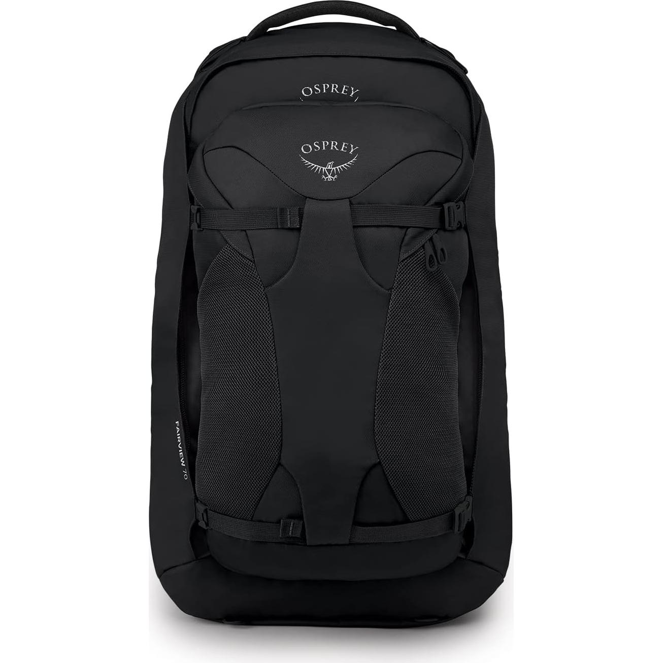 Mochilas de viaje Osprey Farpoint y Fairview 70L negras