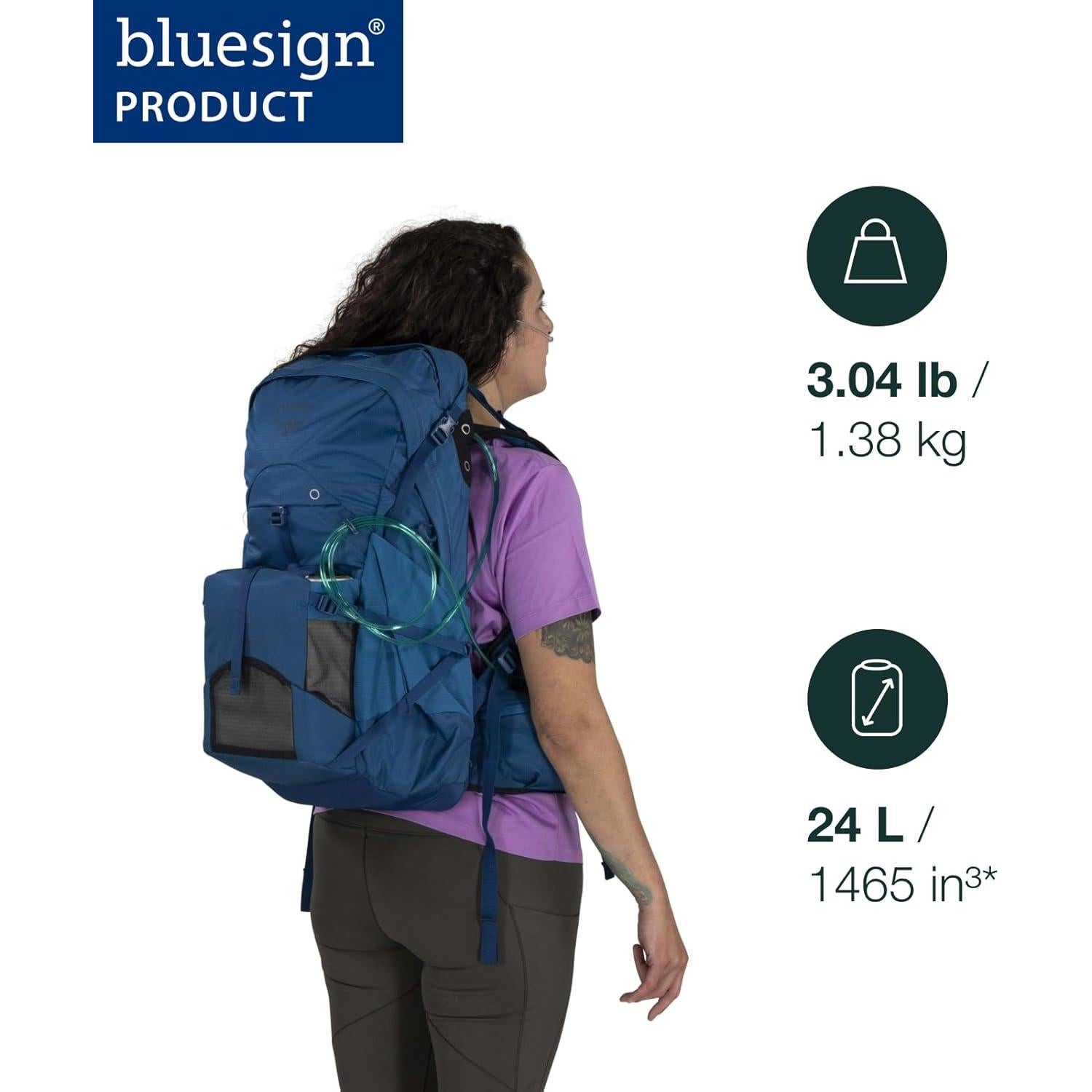 Mochila de Senderismo Osprey Talon con Soporte de Oxígeno