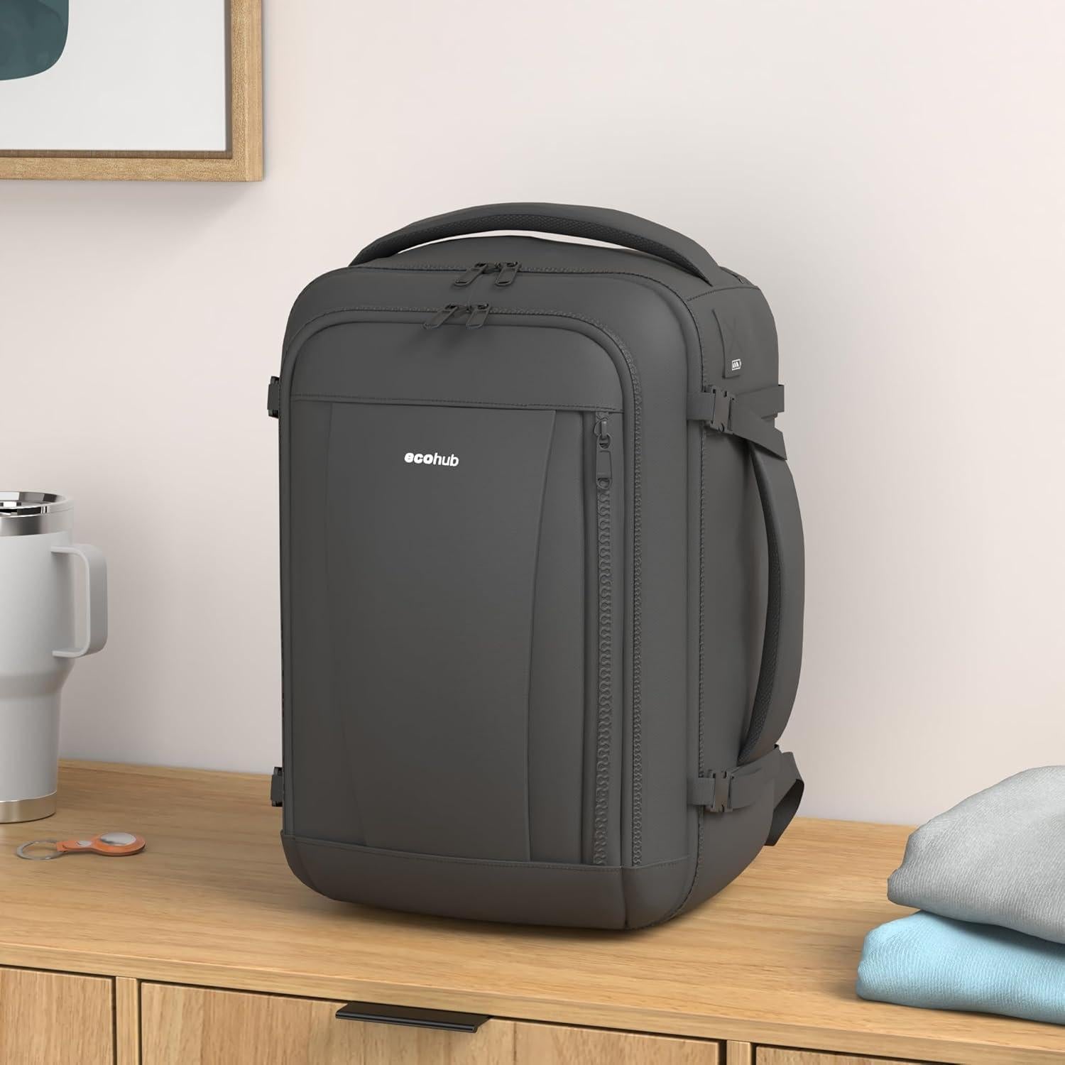 Mochila de Viaje ECOHUB 45.7x33.0 cm 30L Resistente al Agua