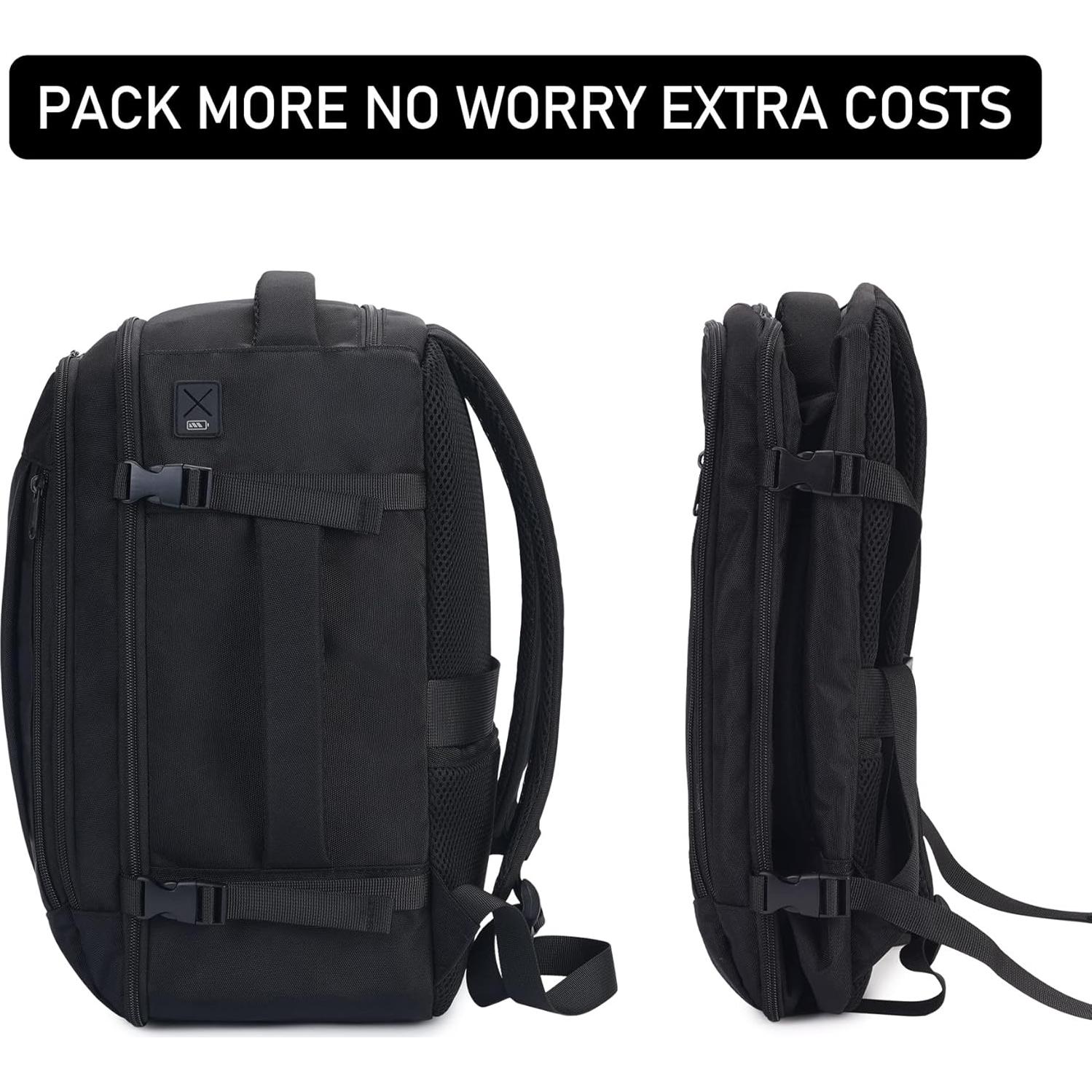 Mochila de Viaje ECOHUB 45.7x33.0 cm 30L Resistente al Agua