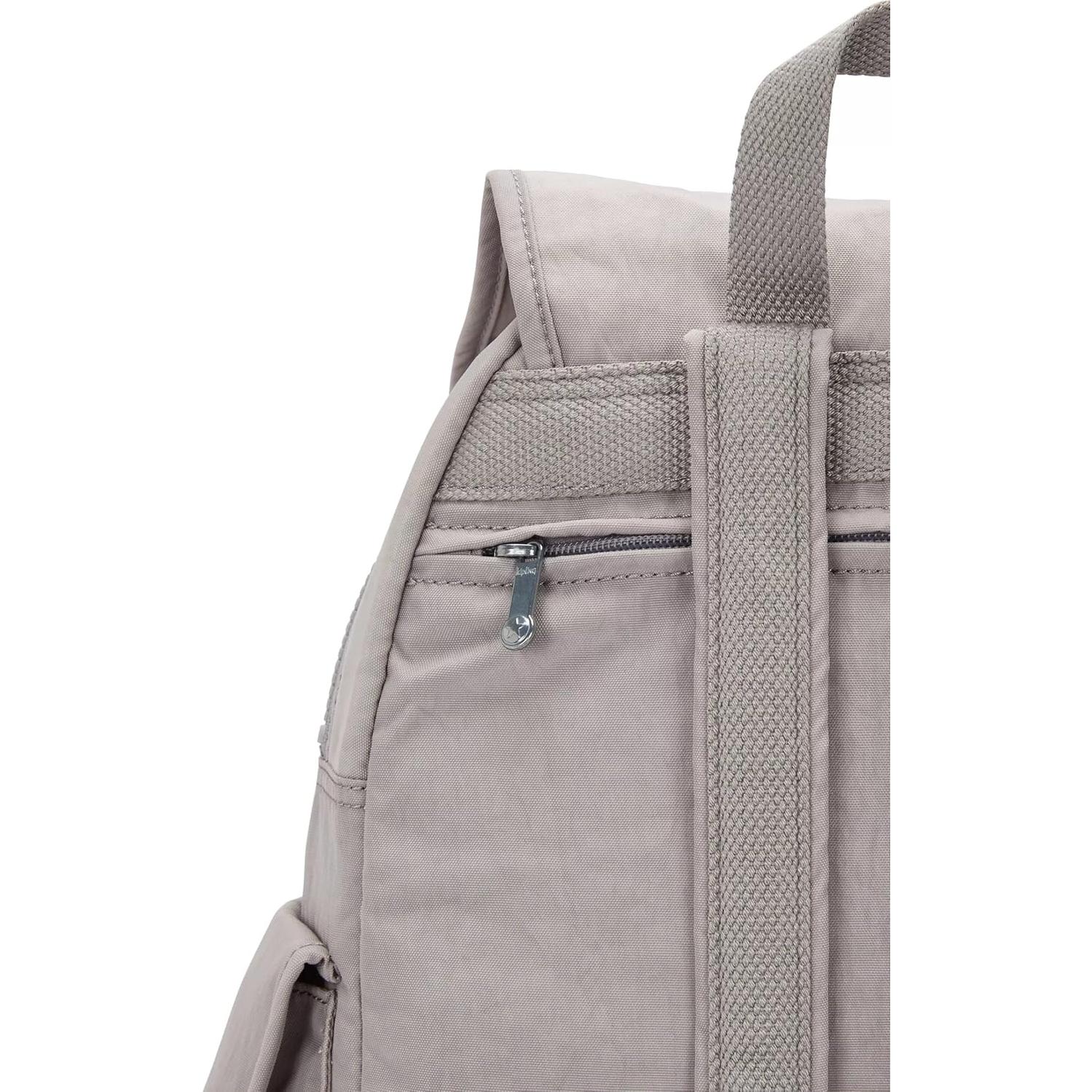 Mochila Kipling City Pack Gris para Mujeres 19L