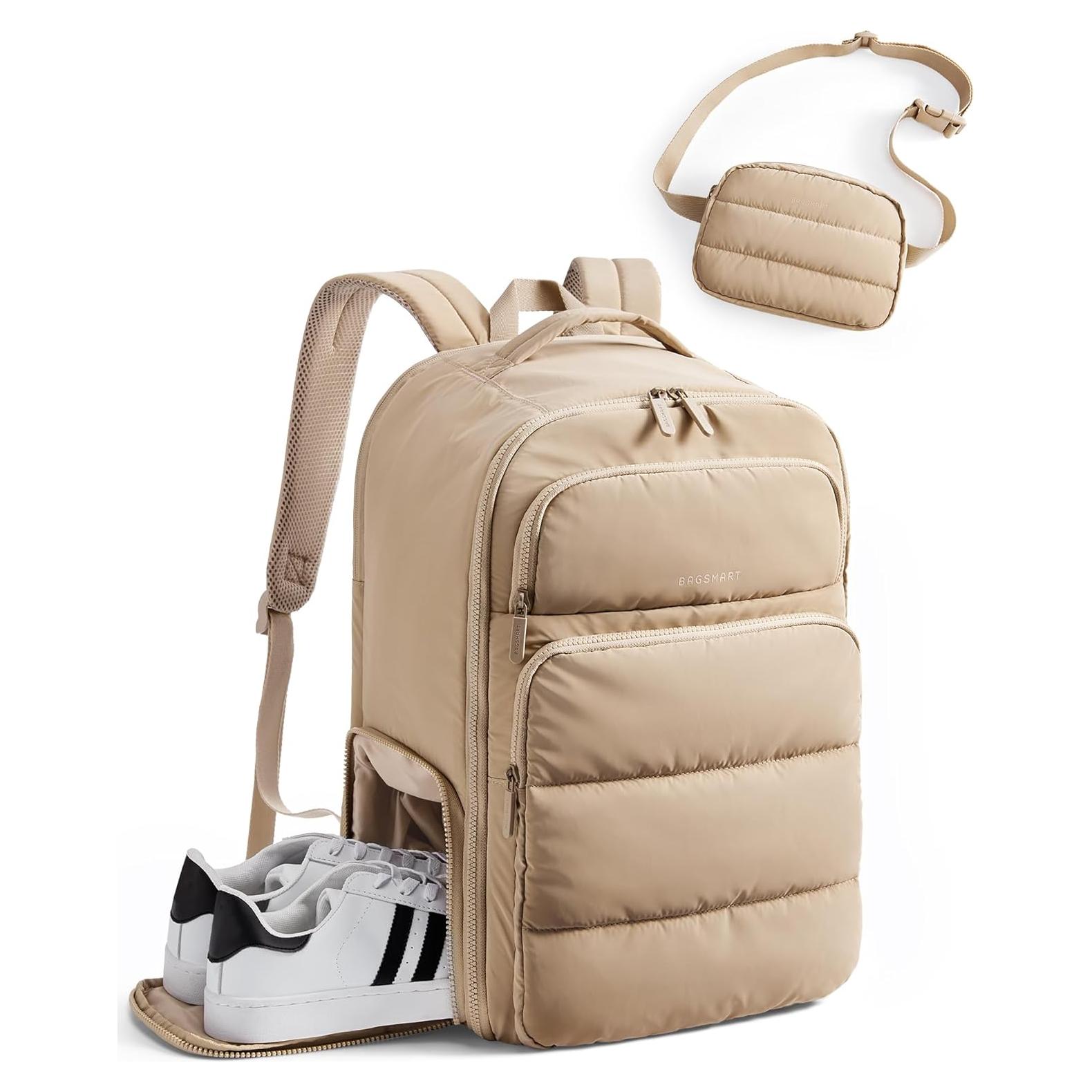 Mochila de Viaje 35L BAGSMART para Laptop 17.3" Resistente Agua