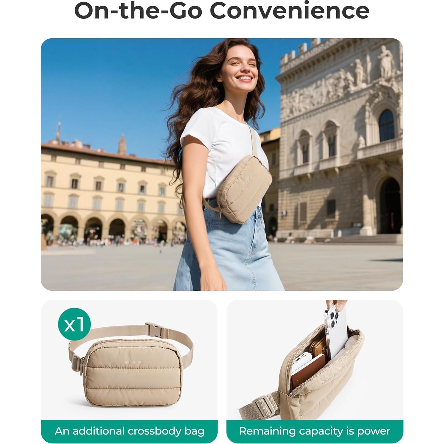 Mochila de Viaje 35L BAGSMART para Laptop 17.3" Resistente Agua