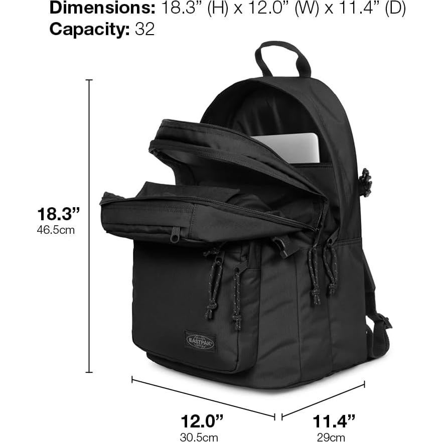 Mochila Eastpak Double Pro 32L con Funda para Laptop 16"