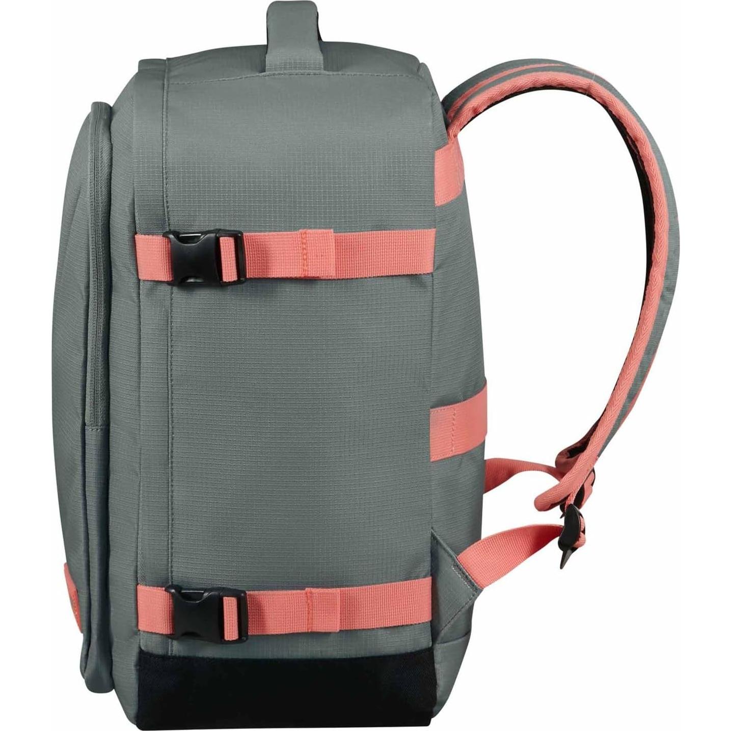 Bolsa de Cabina American Tourister Take2Cabin 25x20x40cm 24L Gris/Rosa