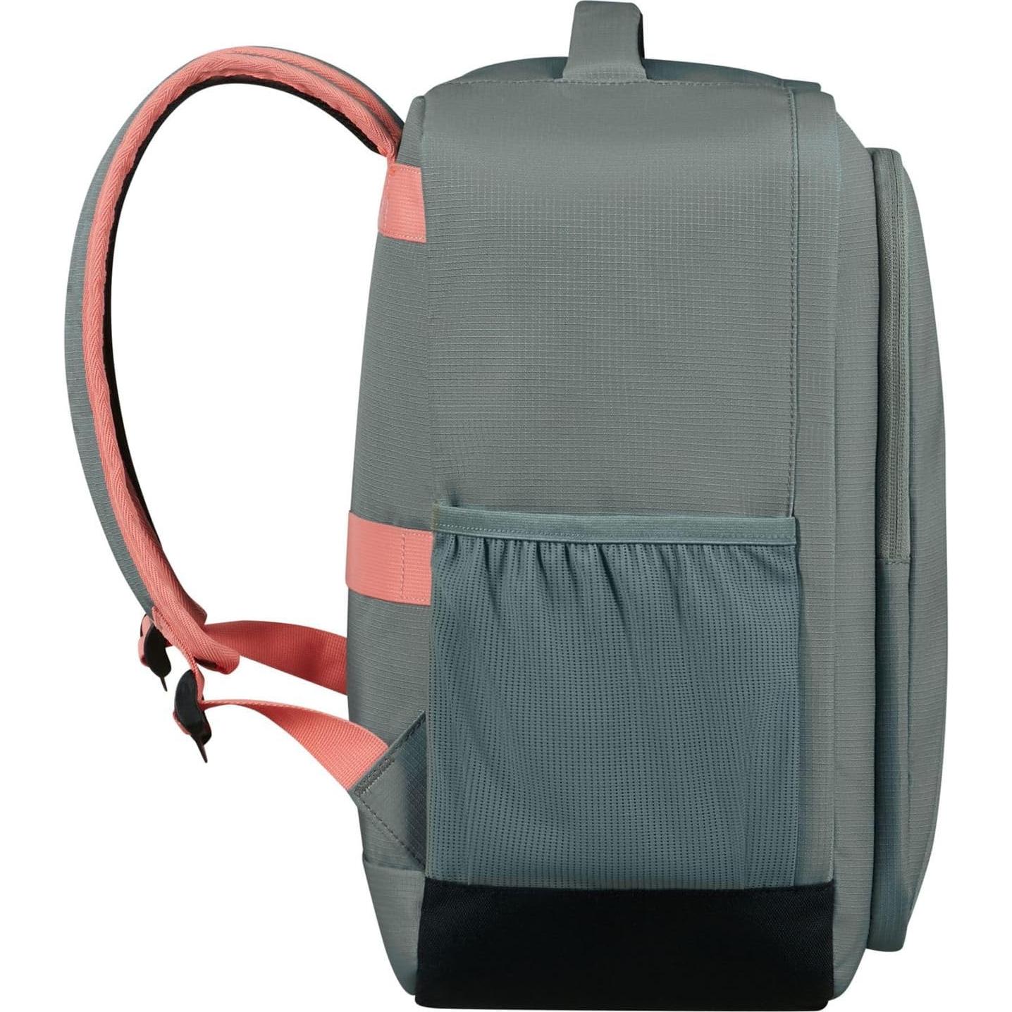 Bolsa de Cabina American Tourister Take2Cabin 25x20x40cm 24L Gris/Rosa