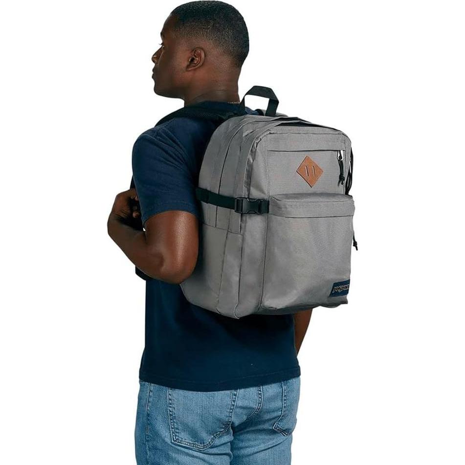 Mochila JanSport Main Campus Gris Grafito 32L para Laptop 15"