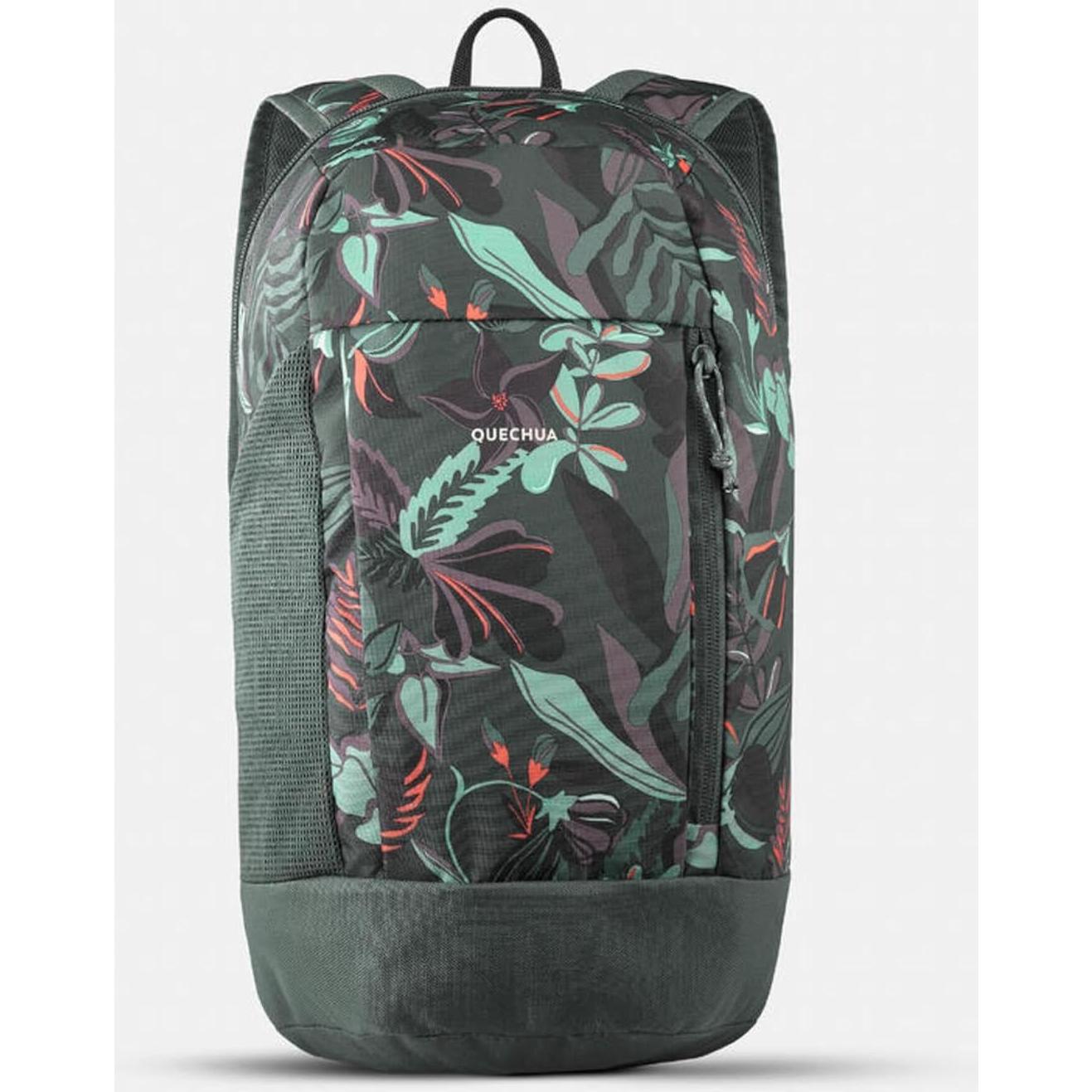 Mochila de Senderismo Quechua Arpenaz NH100 10L Verde Oscuro
