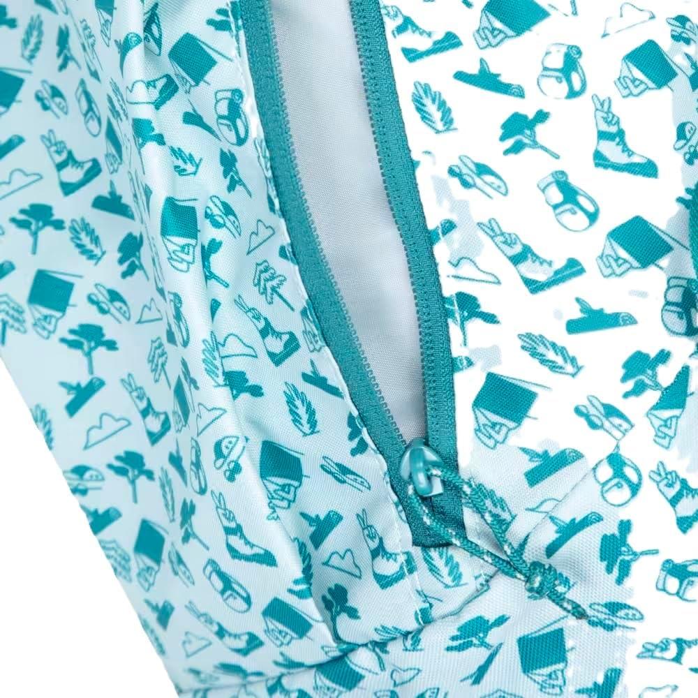 Mochila Quechua NH50 10L Azul Turquesa para Senderismo