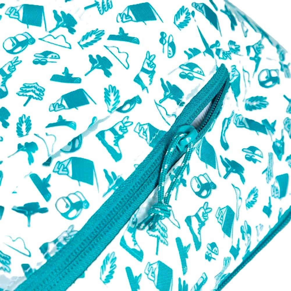 Mochila Quechua NH50 10L Azul Turquesa para Senderismo