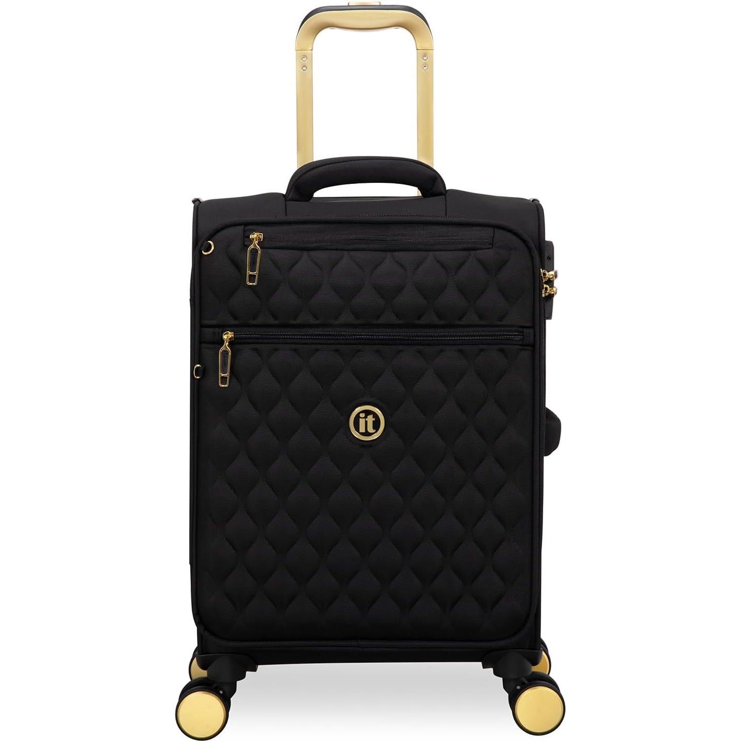 Maleta de Mano Expandible It Luggage Glimmering 56 cm Negra