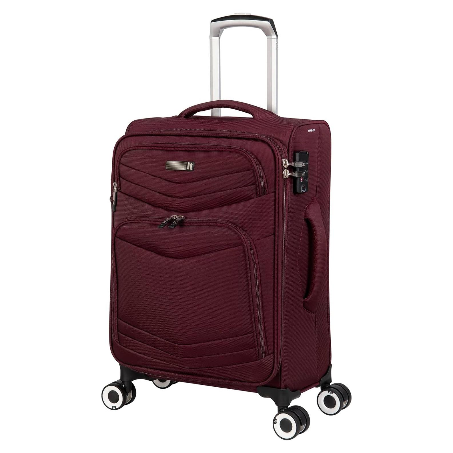 Maleta de Mano Expandible IT Luggage Intrepid 22" Roja