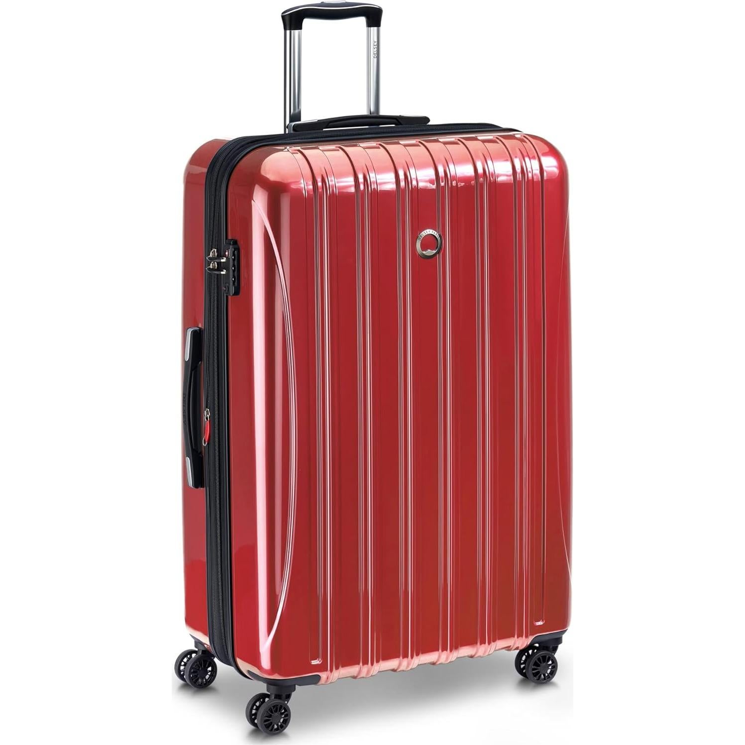 Juego de 3 Maletas Delsey Helium Aero Rojo Ladrillo 254L