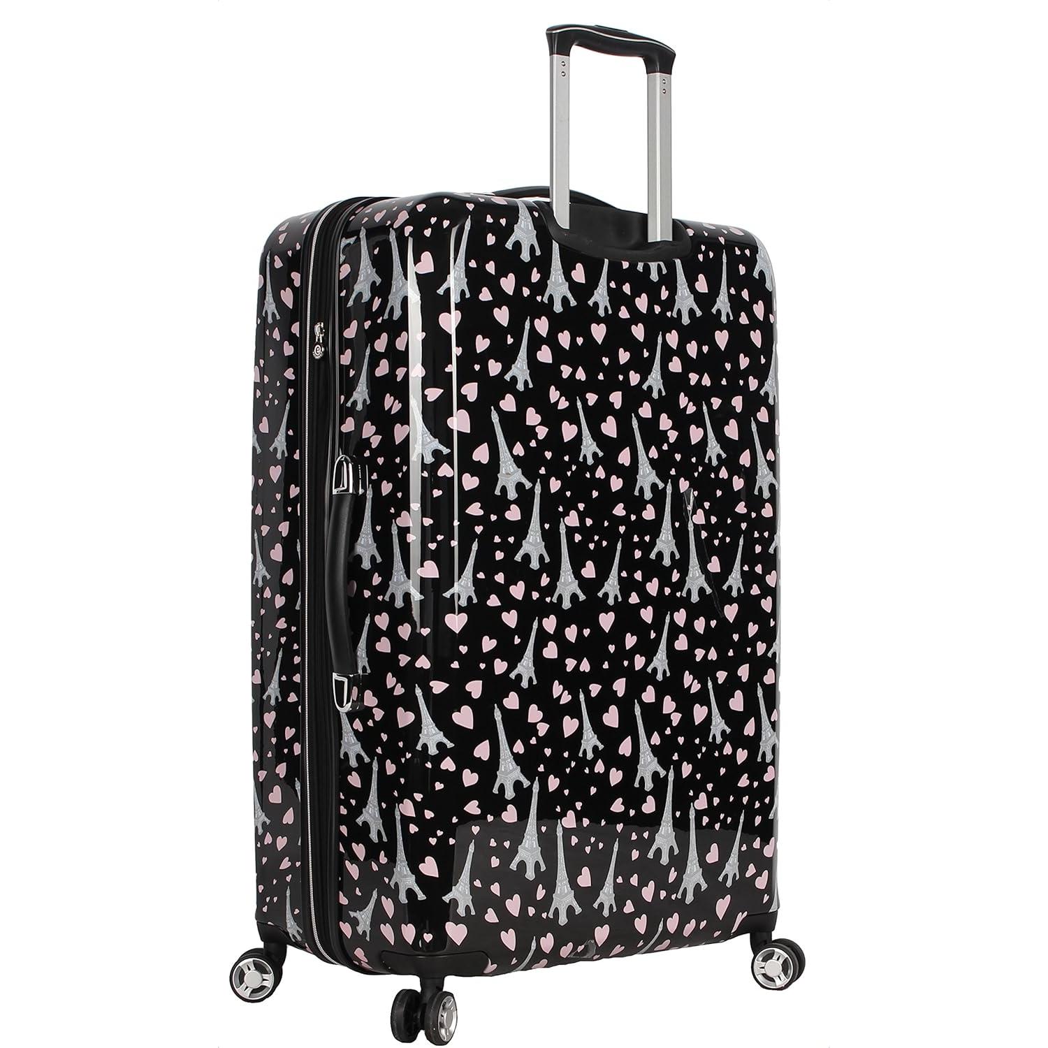 Maleta Dura Expandible Betsey Johnson 76 cm - Ligera y Resistente