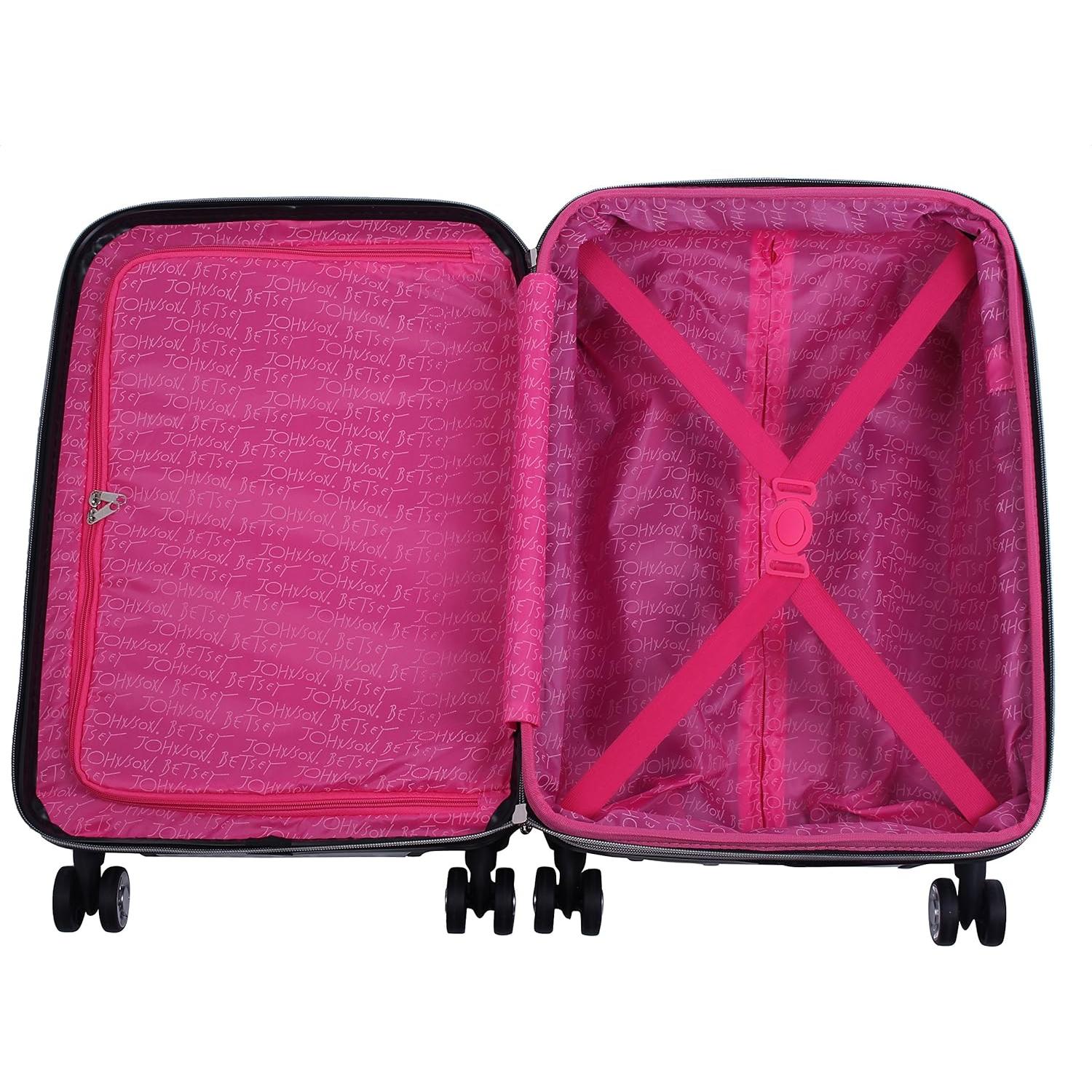 Maleta Dura Expandible Betsey Johnson 76 cm - Ligera y Resistente
