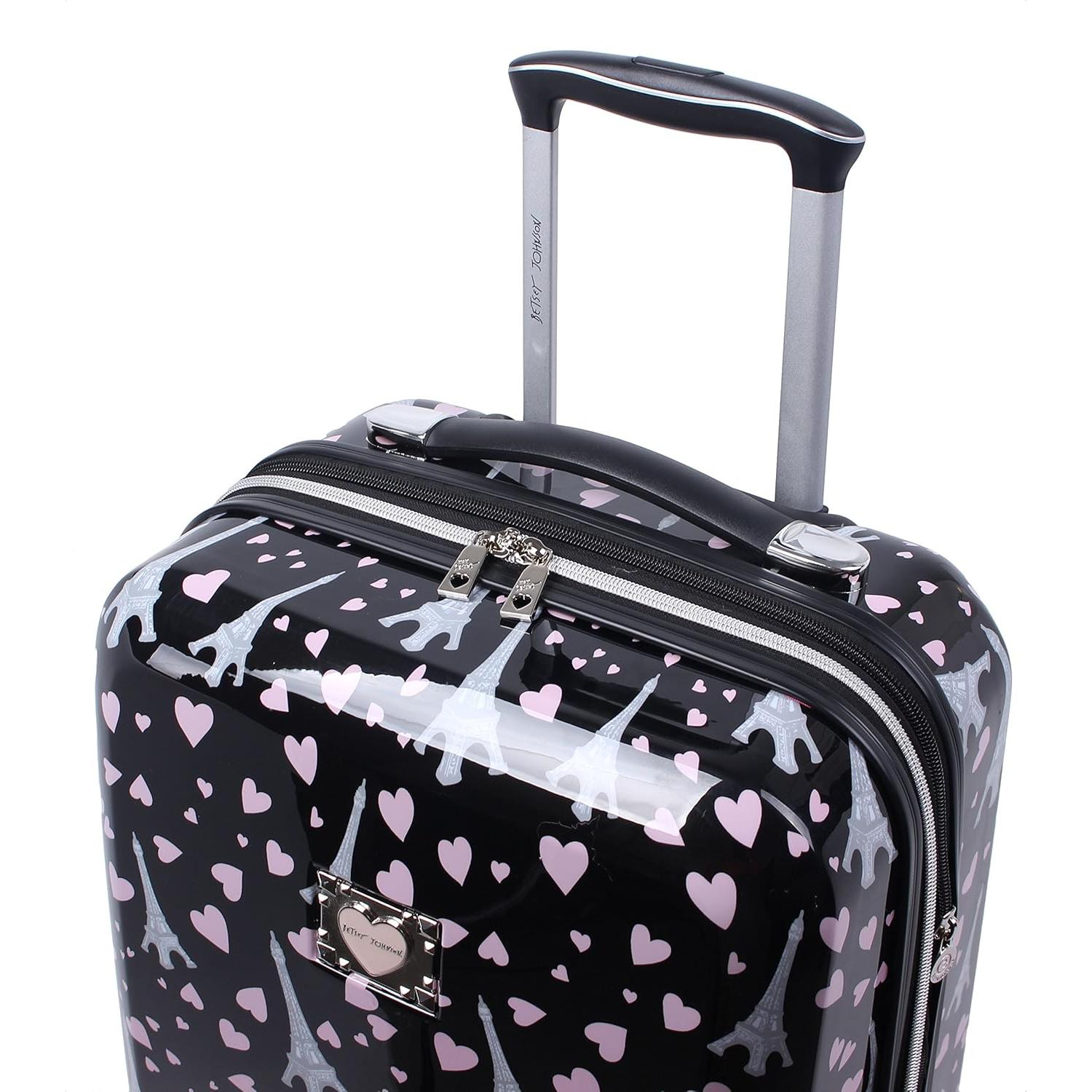 Maleta Dura Expandible Betsey Johnson 76 cm - Ligera y Resistente