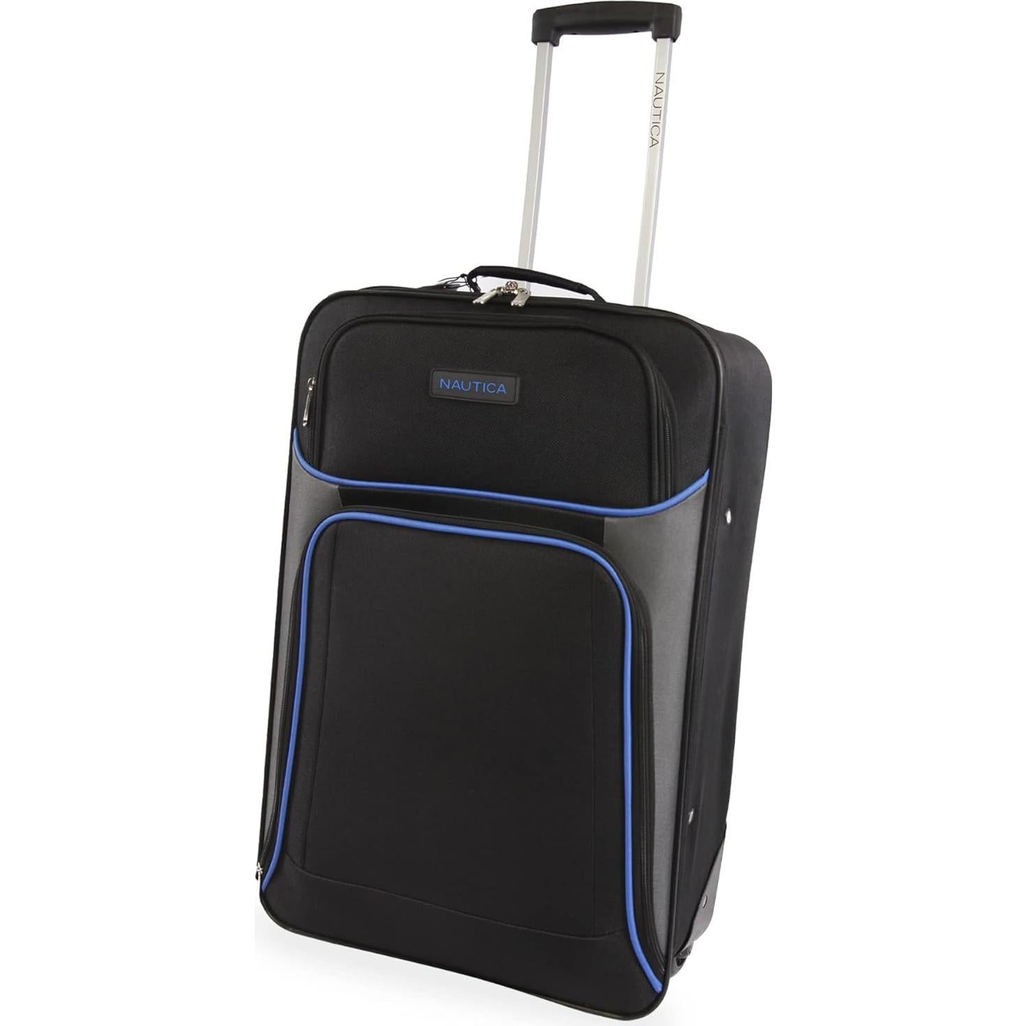 Set de Equipaje de 4 Piezas Nautica Seascape Negro/Azul