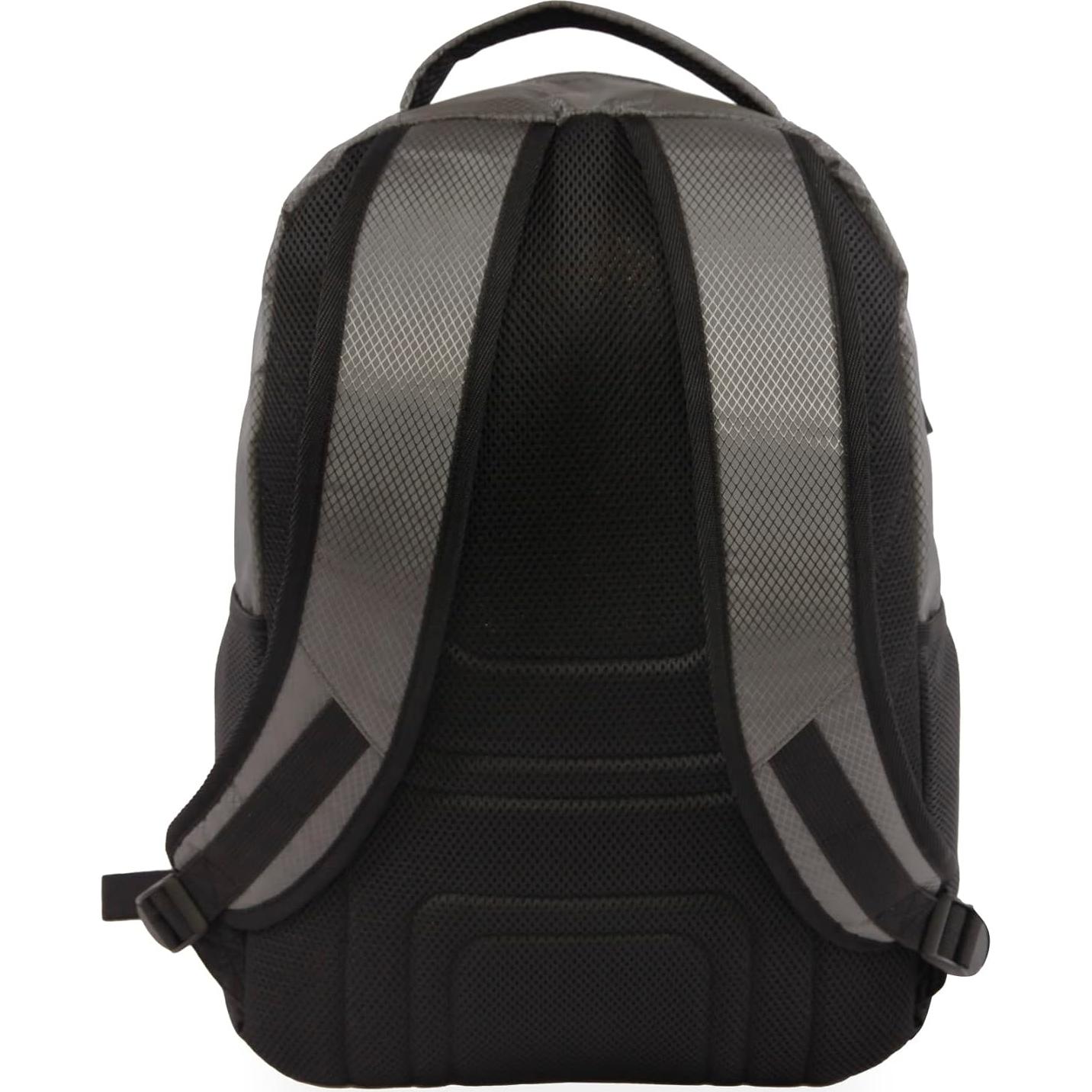 Mochila Nautica Admiral Gris/Negro con Compartimento para Laptop