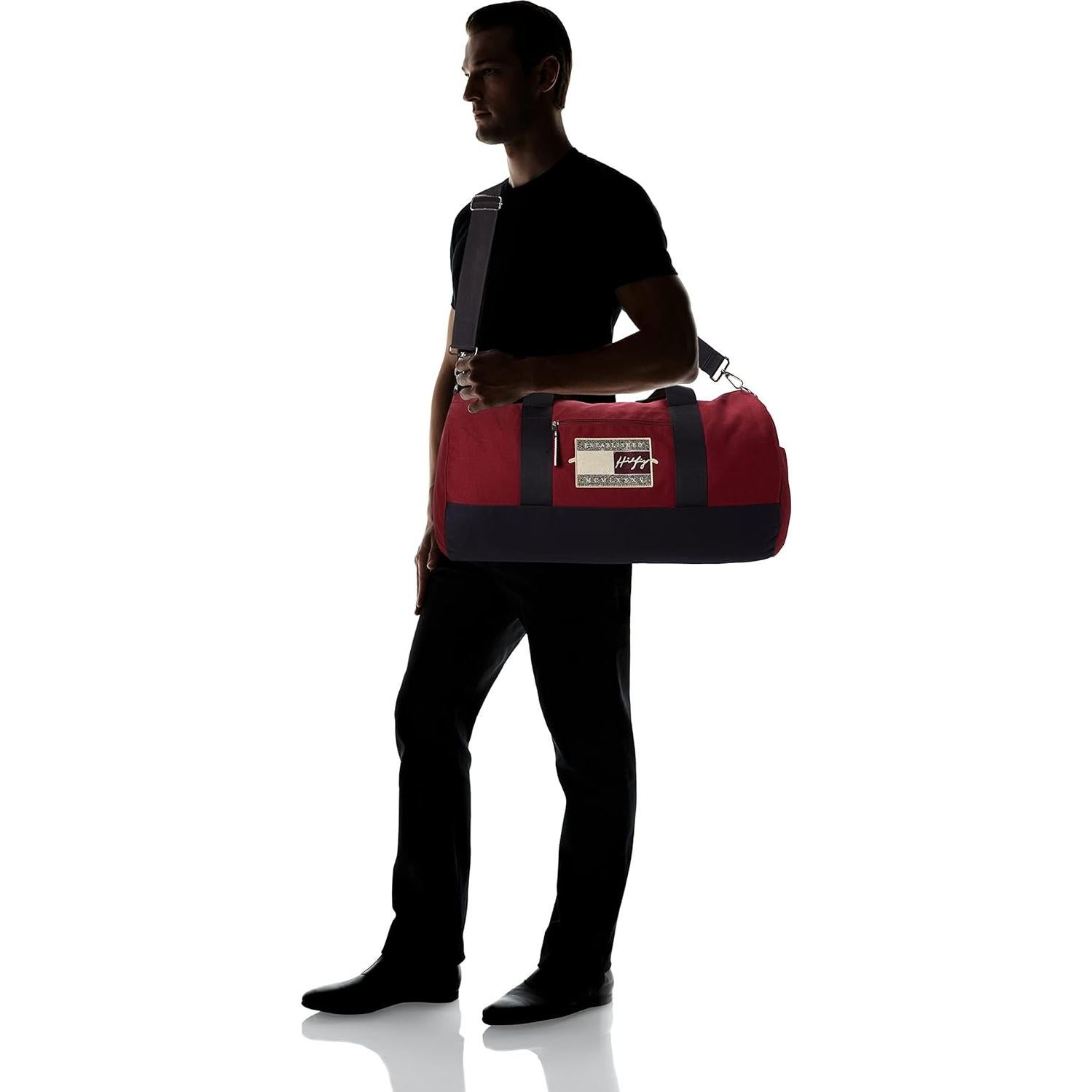 Bolsa de viaje Tommy Hilfiger para hombres - Rojo - Única