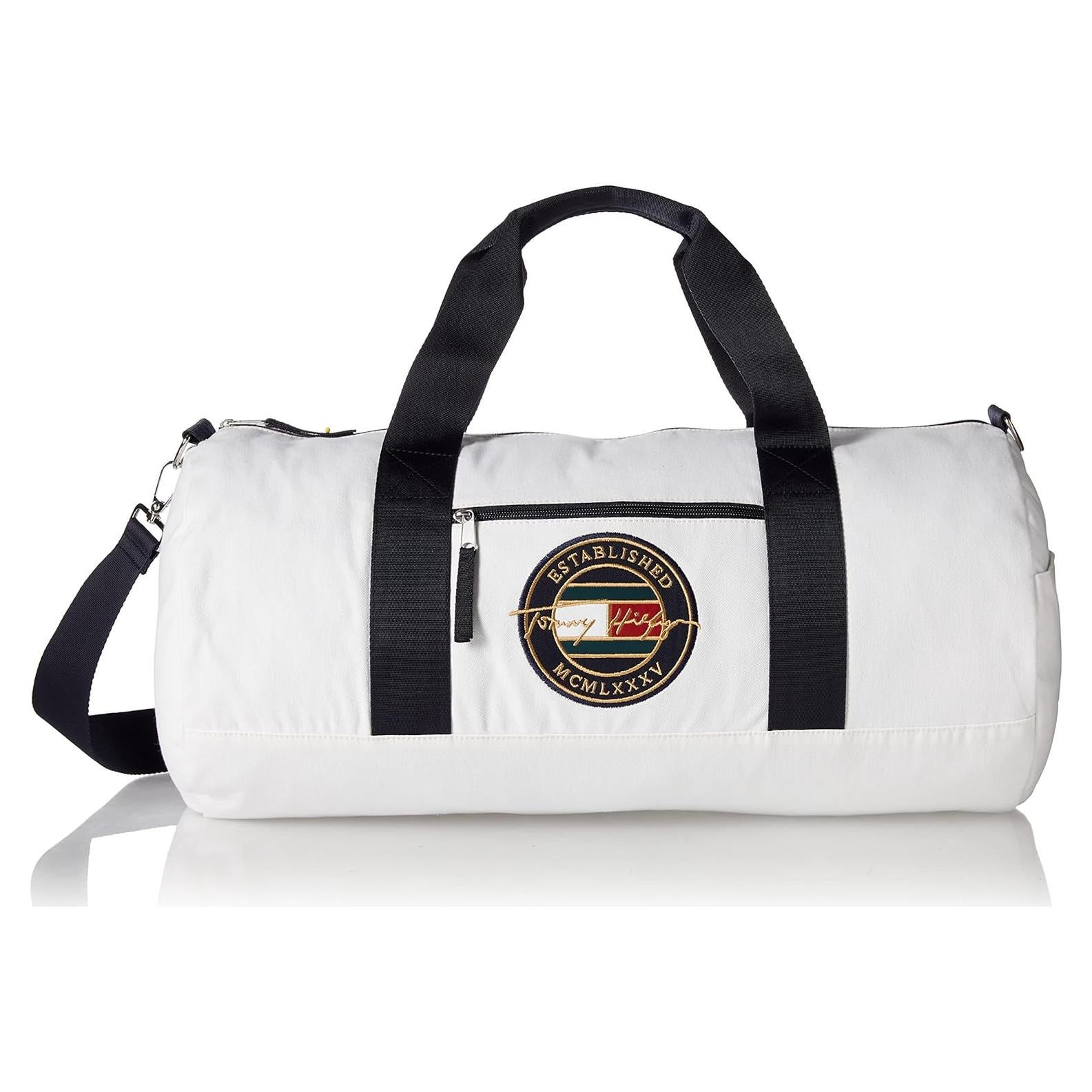 Bolsa Duffle Tommy Hilfiger Hombre - Blanco Brillante