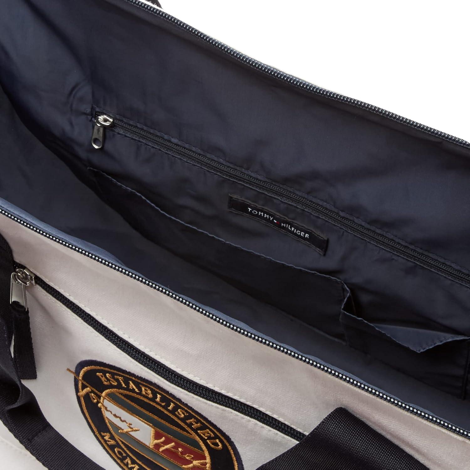 Bolsa Duffle Tommy Hilfiger Hombre - Blanco Brillante