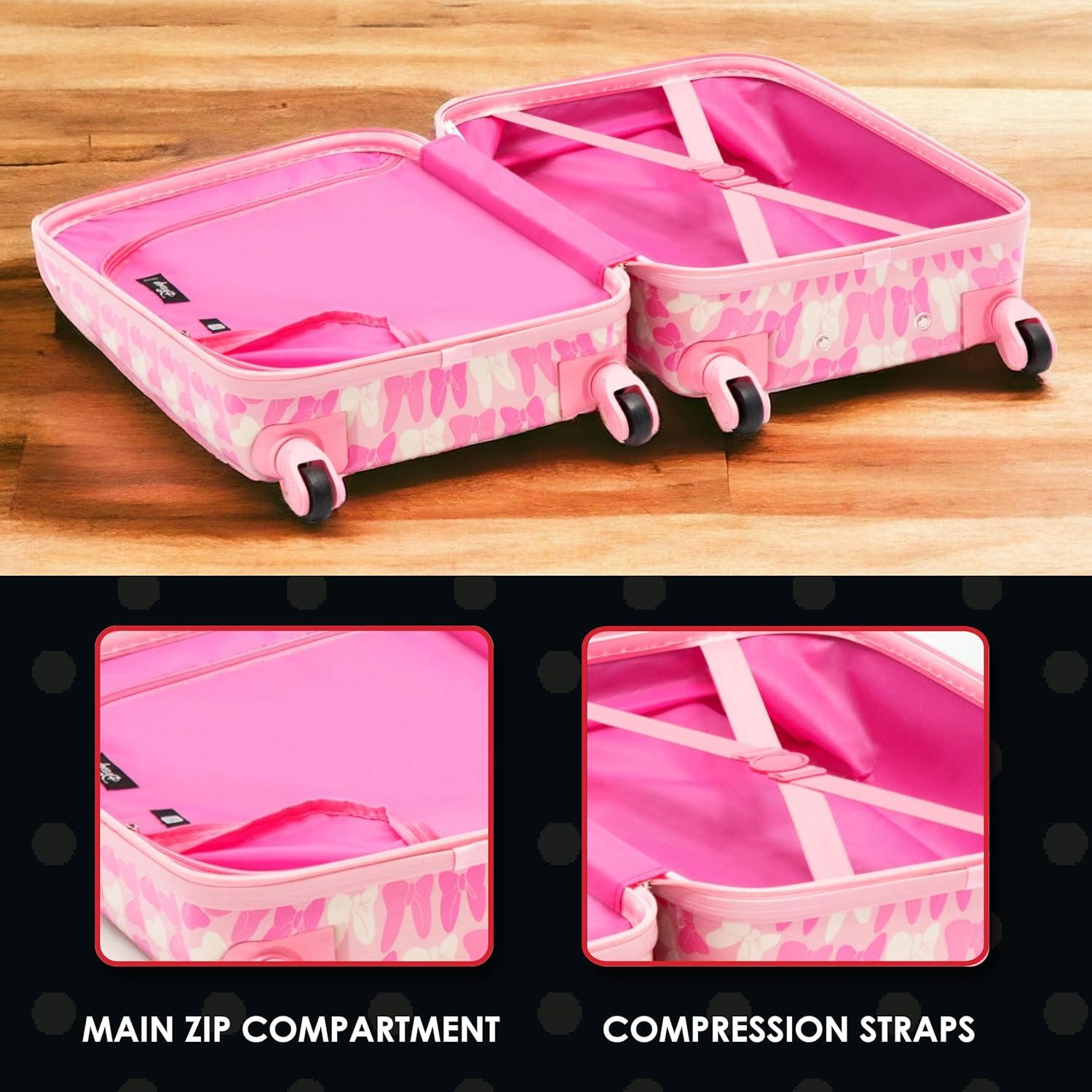 Maleta de Mano Rígida FUL Disney Minnie Mouse 52 cm Rosa